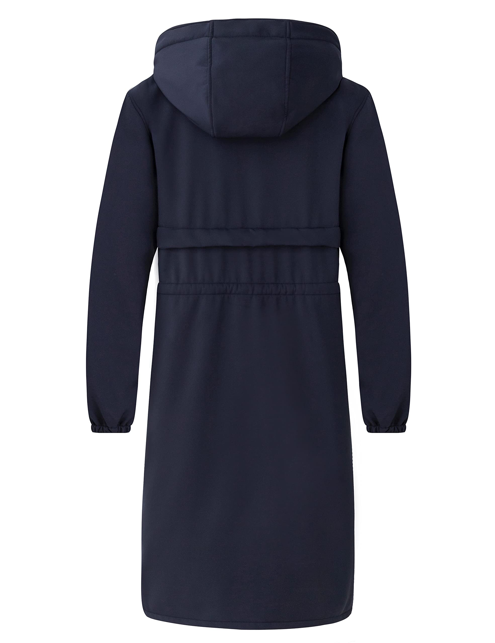 Unisex Waterproof Swim Parka Long Swim Cover Up Swim Coat for Adult and Youth