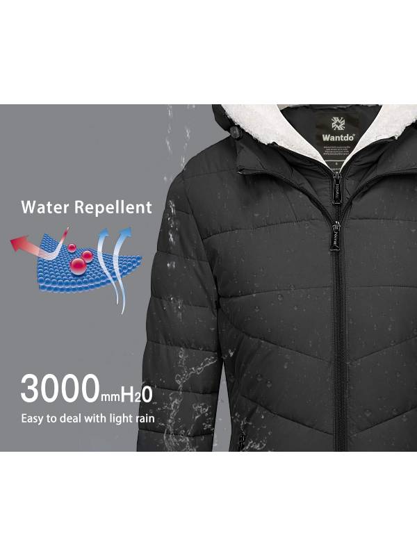 Women's Winter Coats Hooded Windproof Puffer Jacket