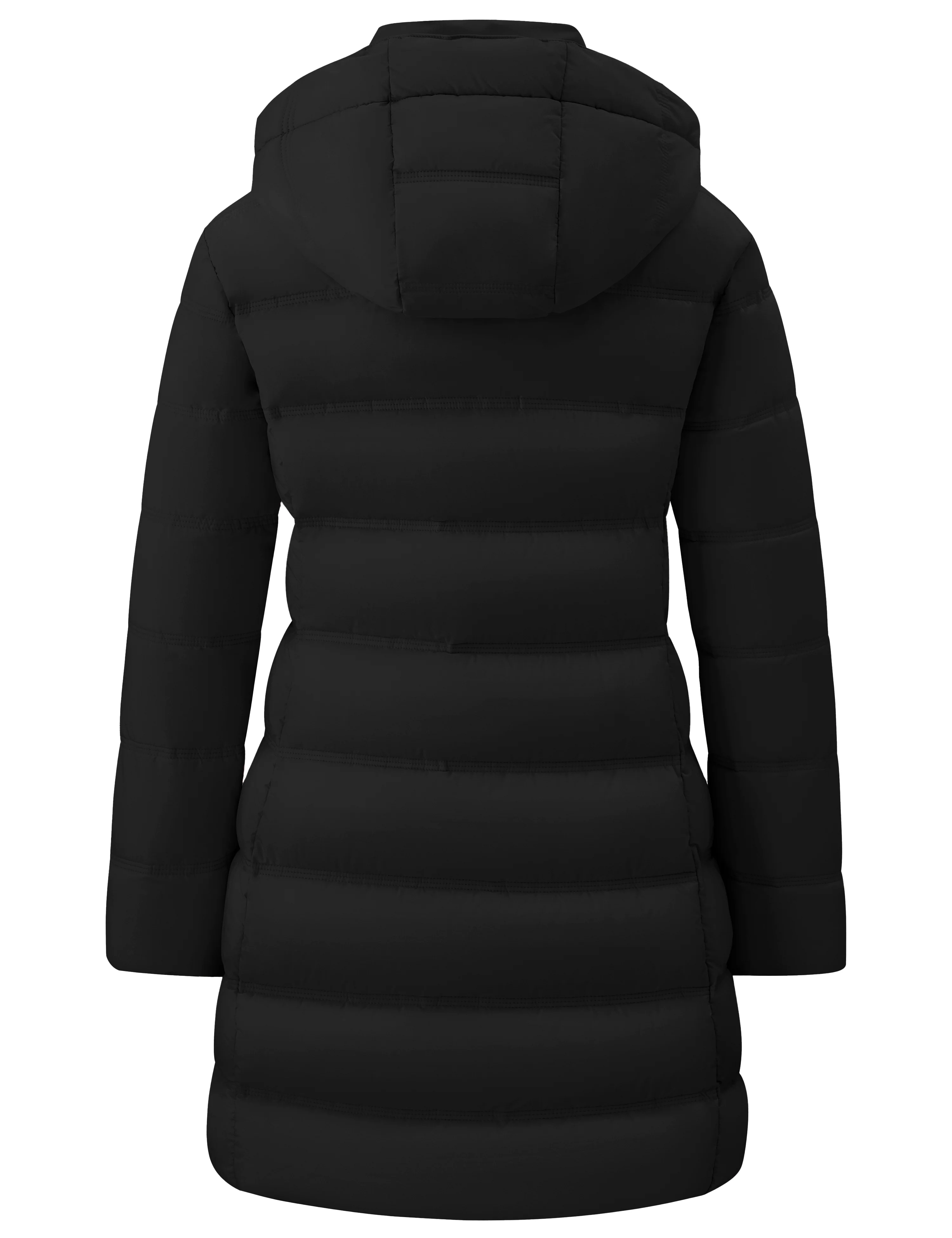 Wantdo Women's Lightweight Winter Coat Long Puffer Jacket
