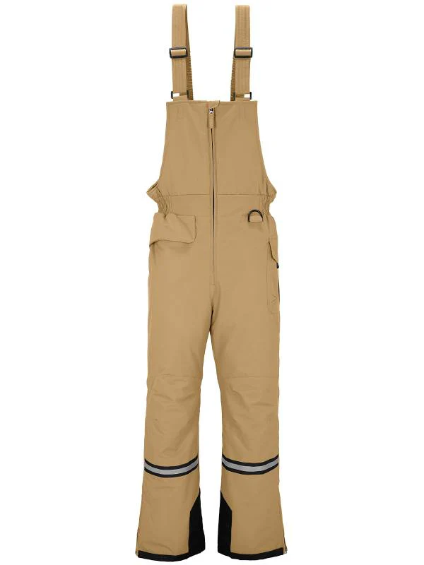 Men's Waterproof Ski Pants Insulated Warm Winter Snow Bib Pants