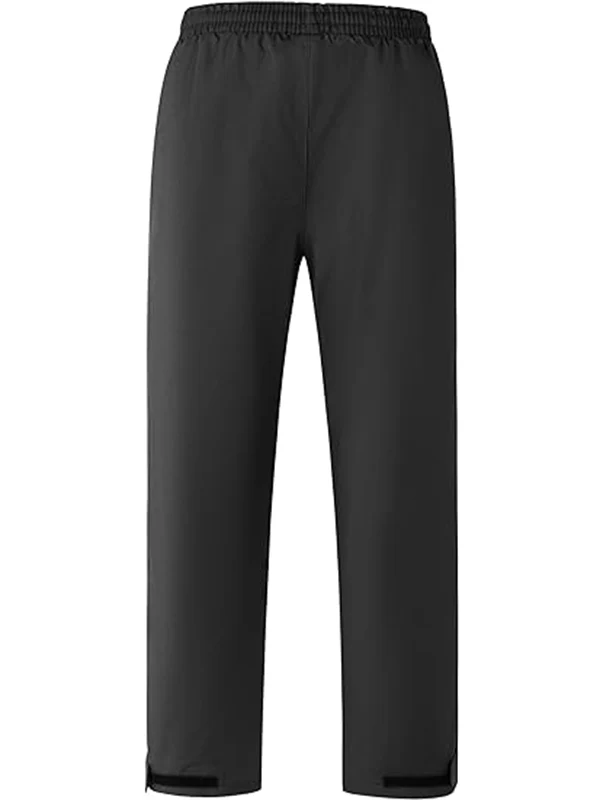 Ubon Mens Rain Pants Waterproof Hiking Pants Lightweight Breathable for Outdoor Work Golf Fishing