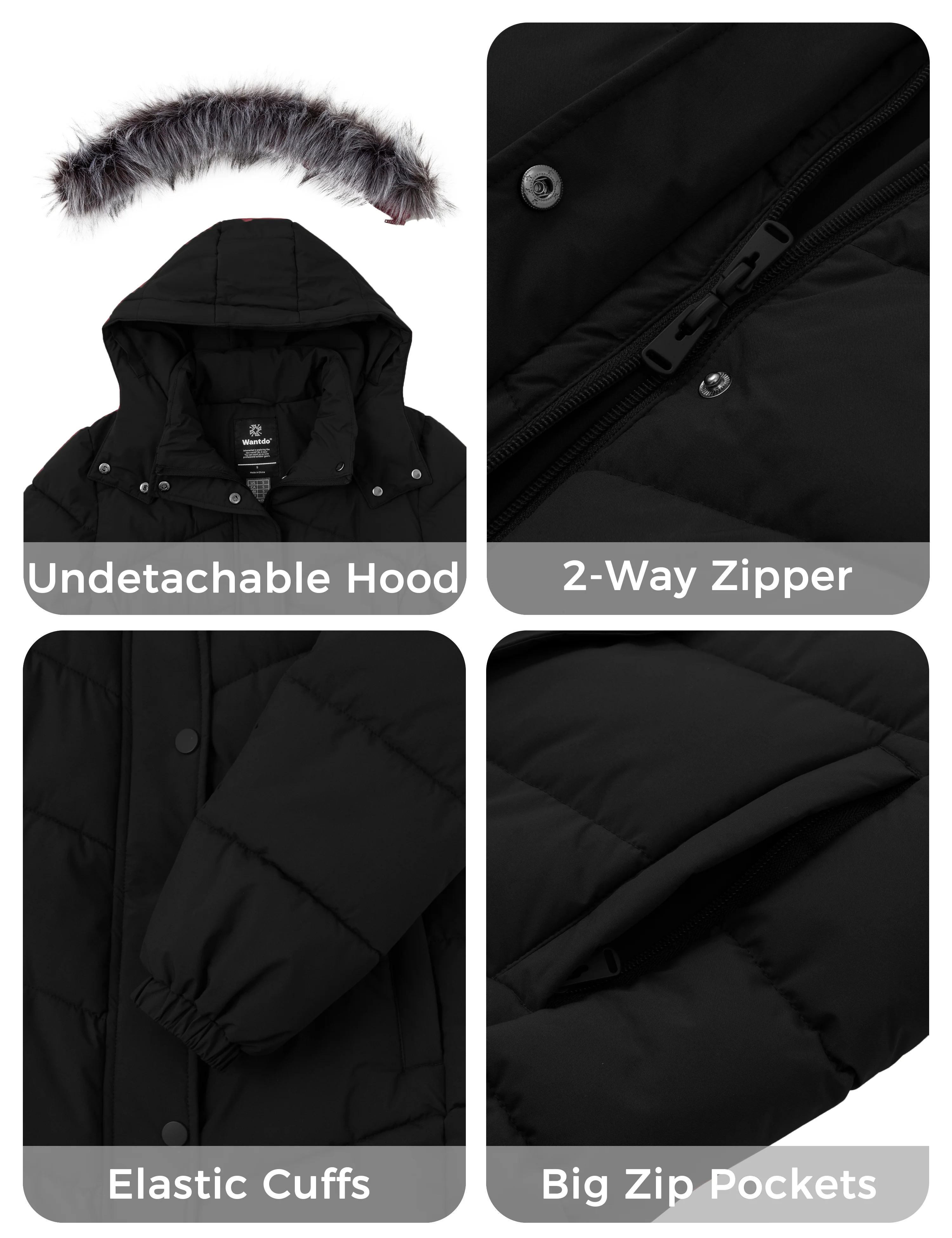 Wantdo Women's Winter Coats