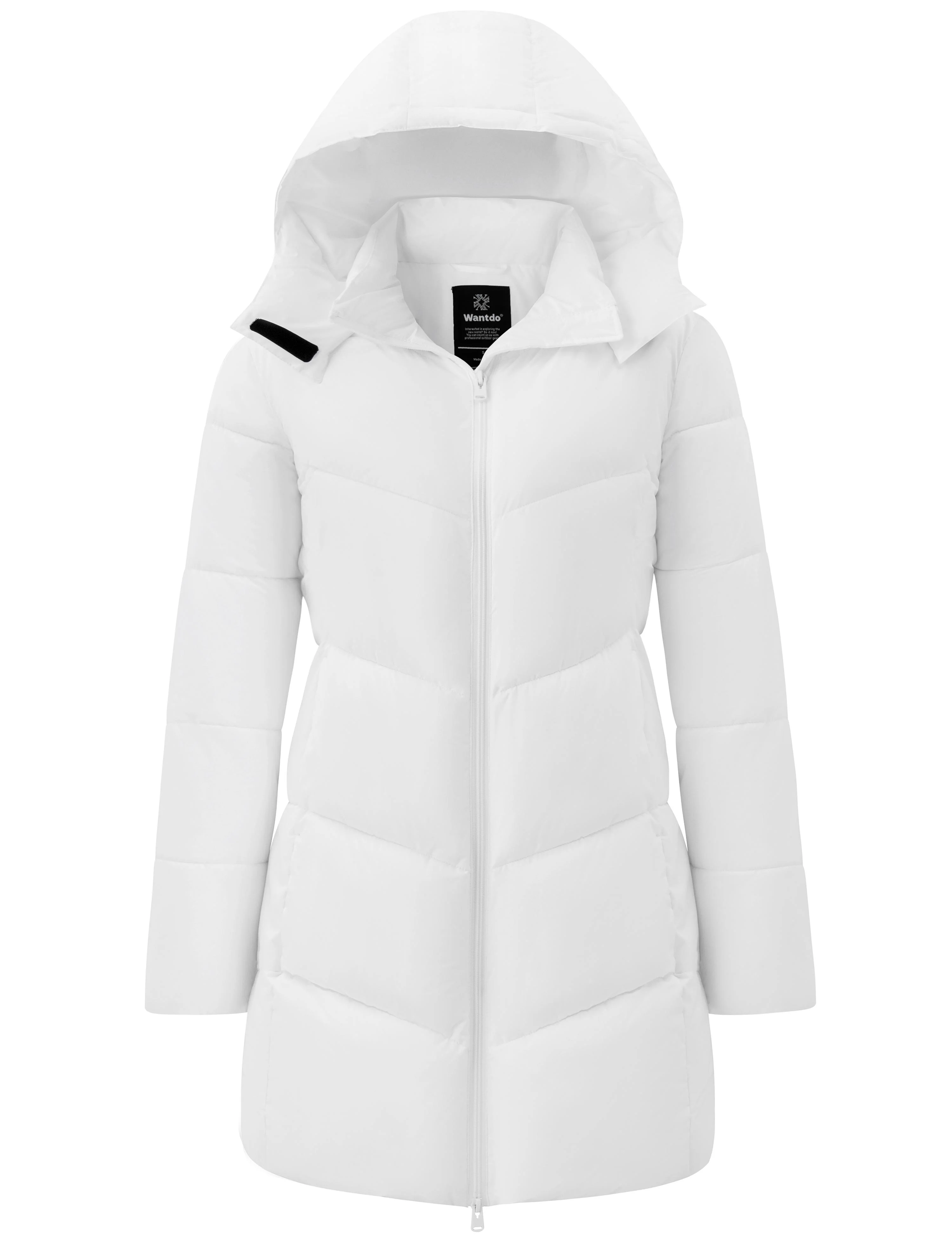 Wantdo Women's Warm Winter Coat Thicken Puffer Jacket