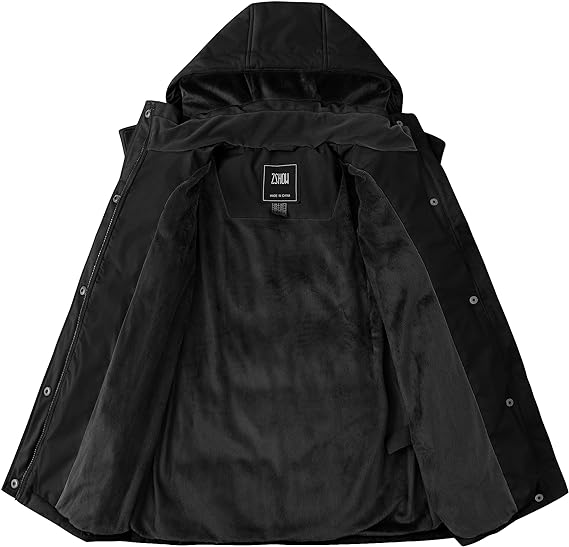 ZSHOW Girl's Winter Coats Hooded Outerwear Puffer Jacket