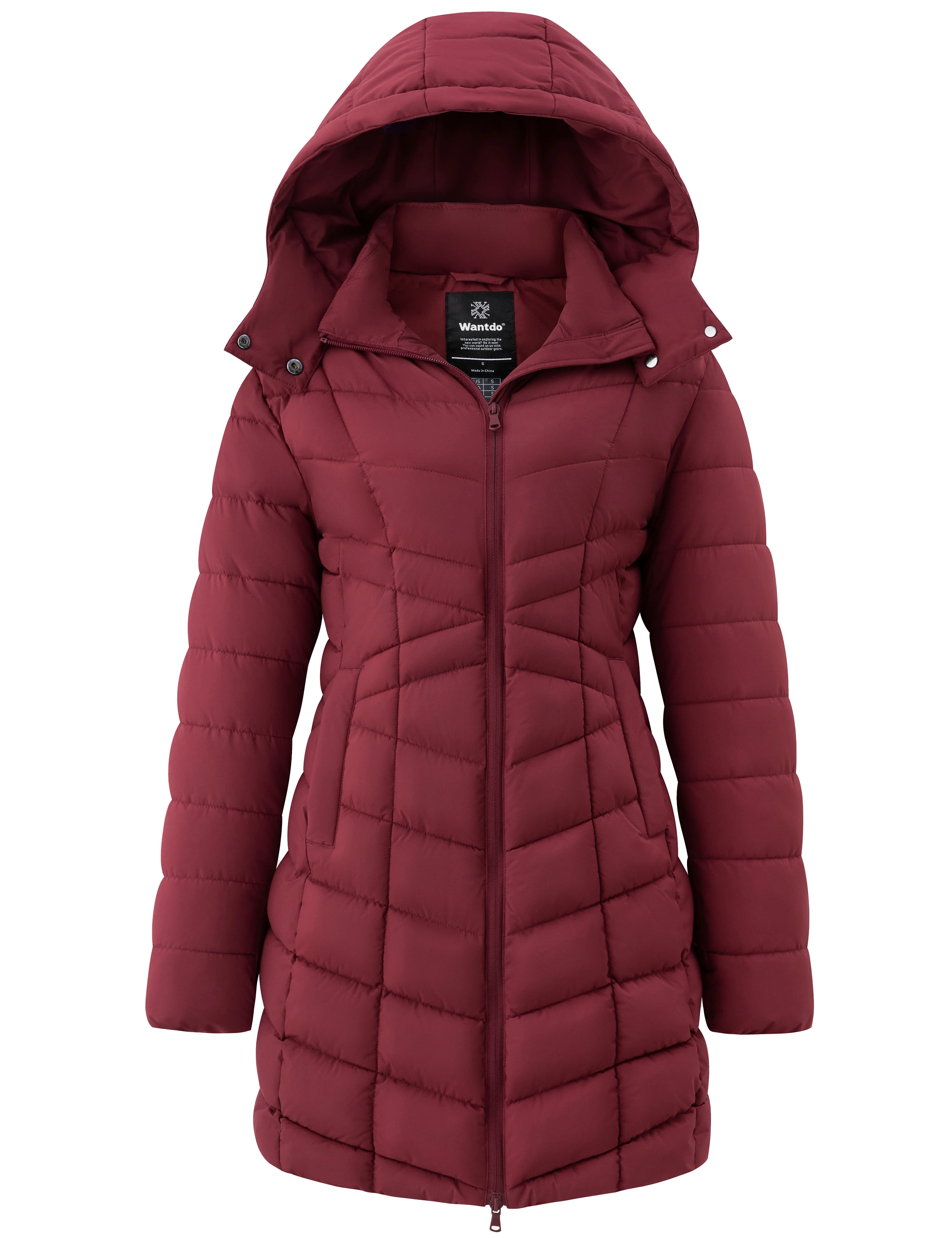 Wantdo Women's Winter Coats Puffer Jacket