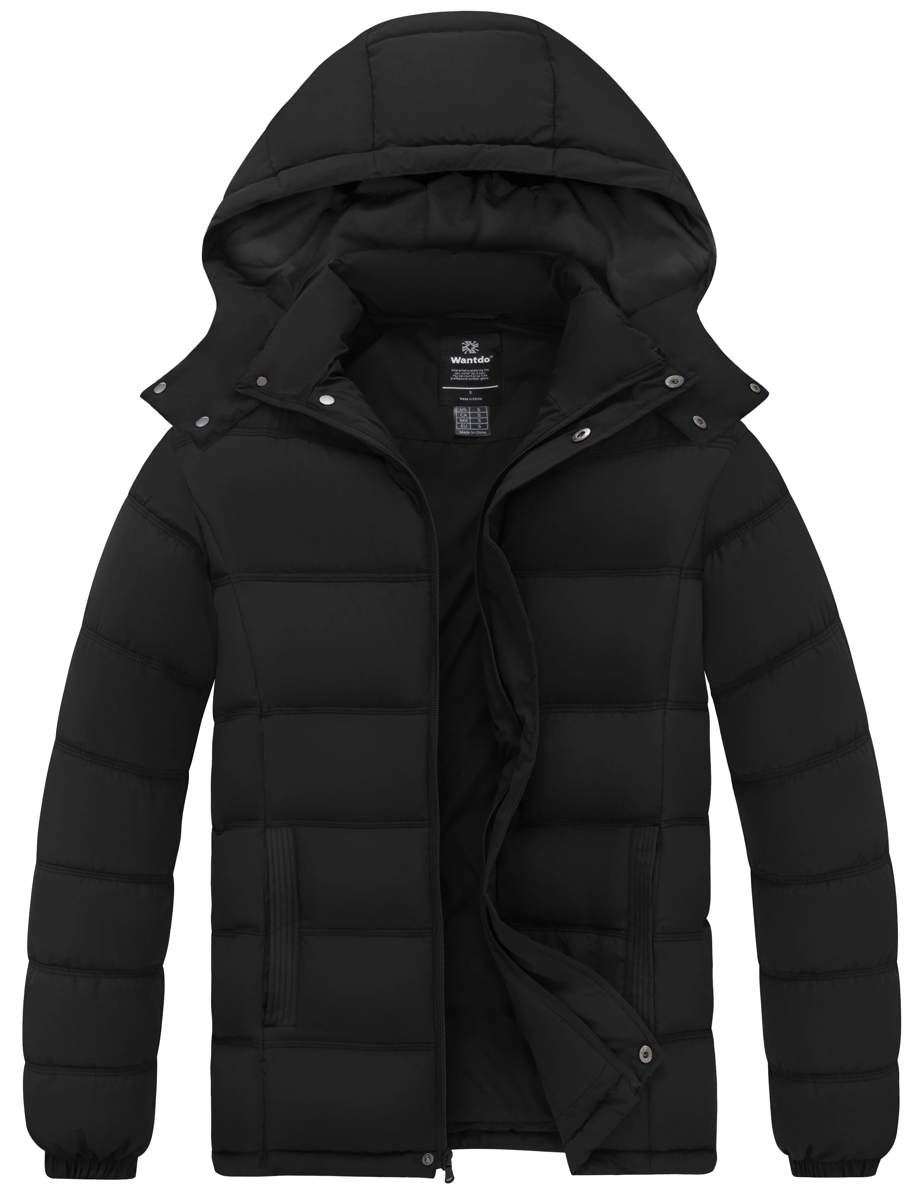 Wantdo Men's Puffer Jacket