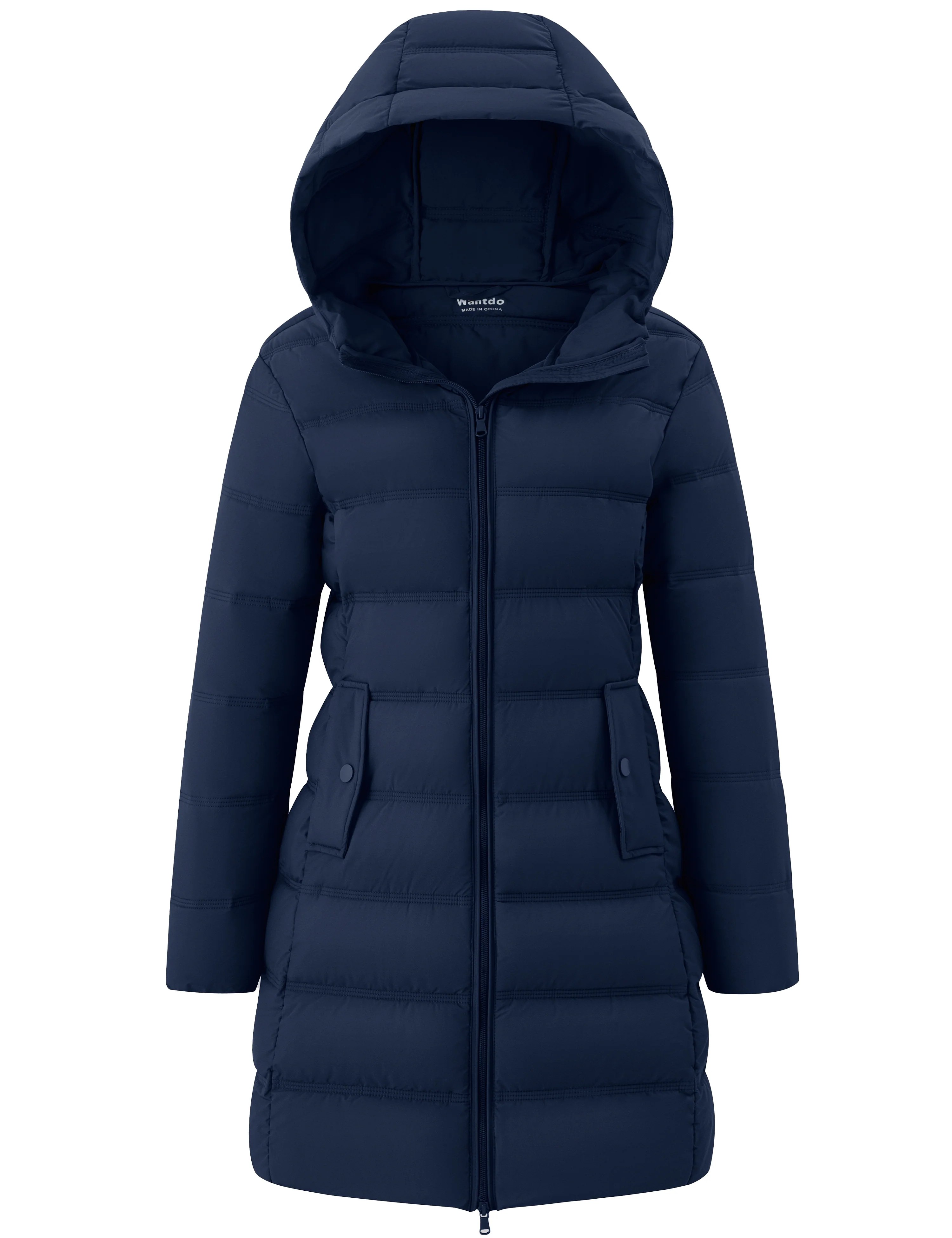 wantdo Women's Lightweight Warm Coat Winter Jacket with Hood