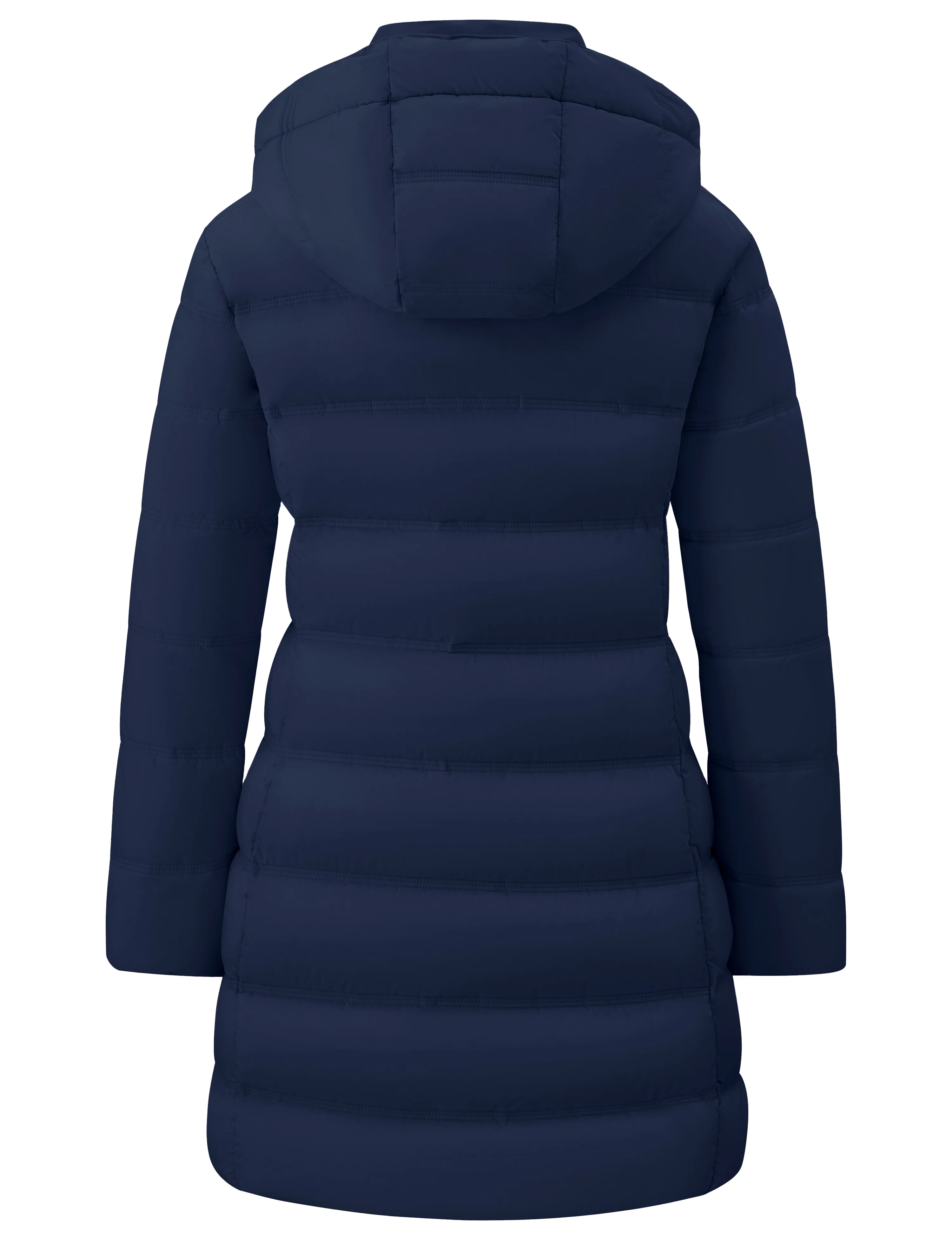 Wantdo Women's Lightweight Winter Coat Long Puffer Jacket