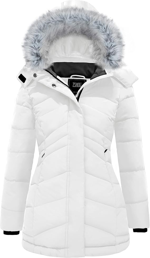 ZSHOW Women's Winter Coat Waterproof Warm Puffer Jacket