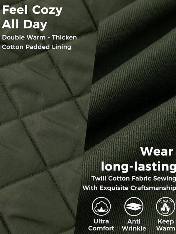 Women's Winter Coat With Detachable Hood Cotton Padded Parka City III