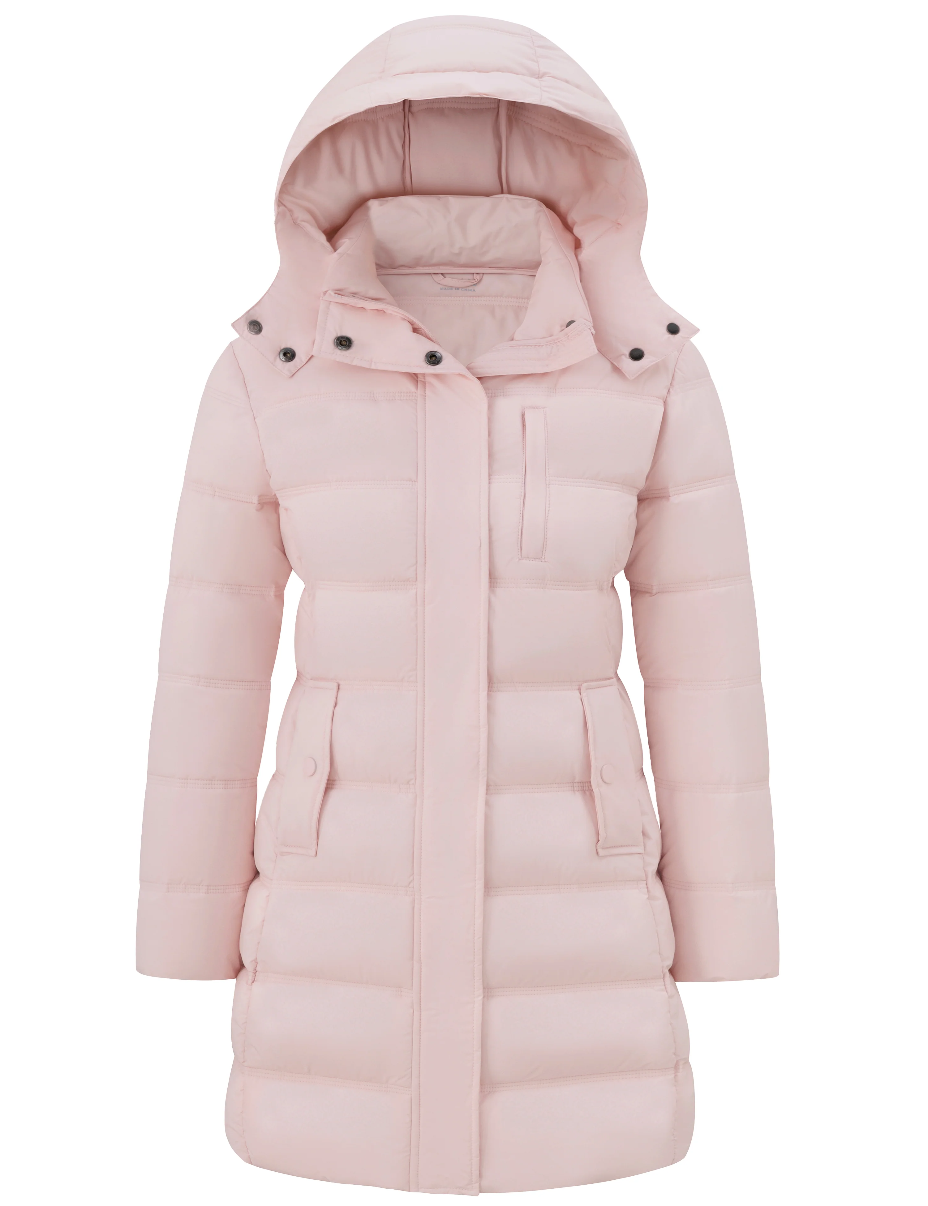 Wantdo Women's Lightweight Winter Coat Long Puffer Jacket