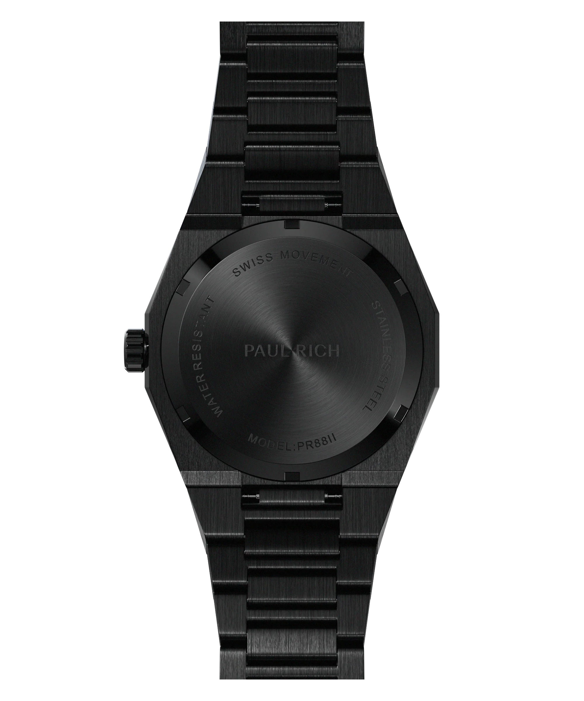 Moonphase Frosted Star Dust II Black