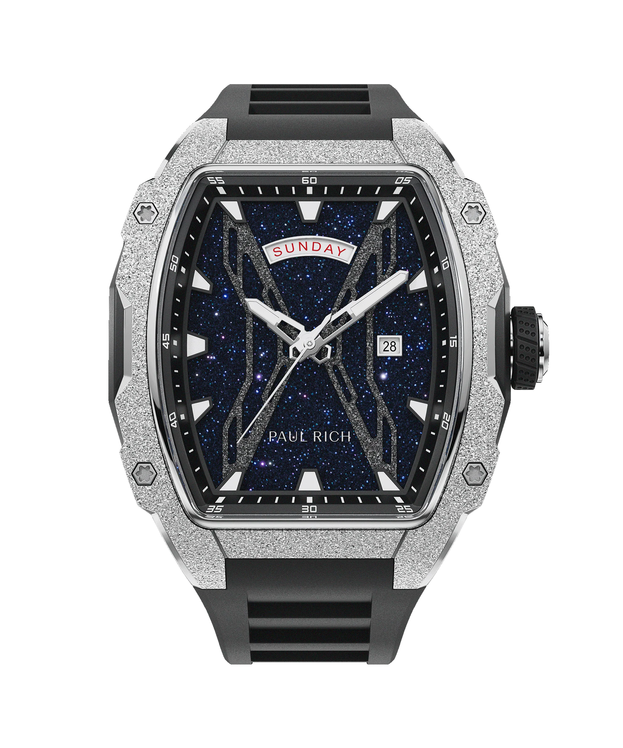 Astro Day & Date Abyss Silver