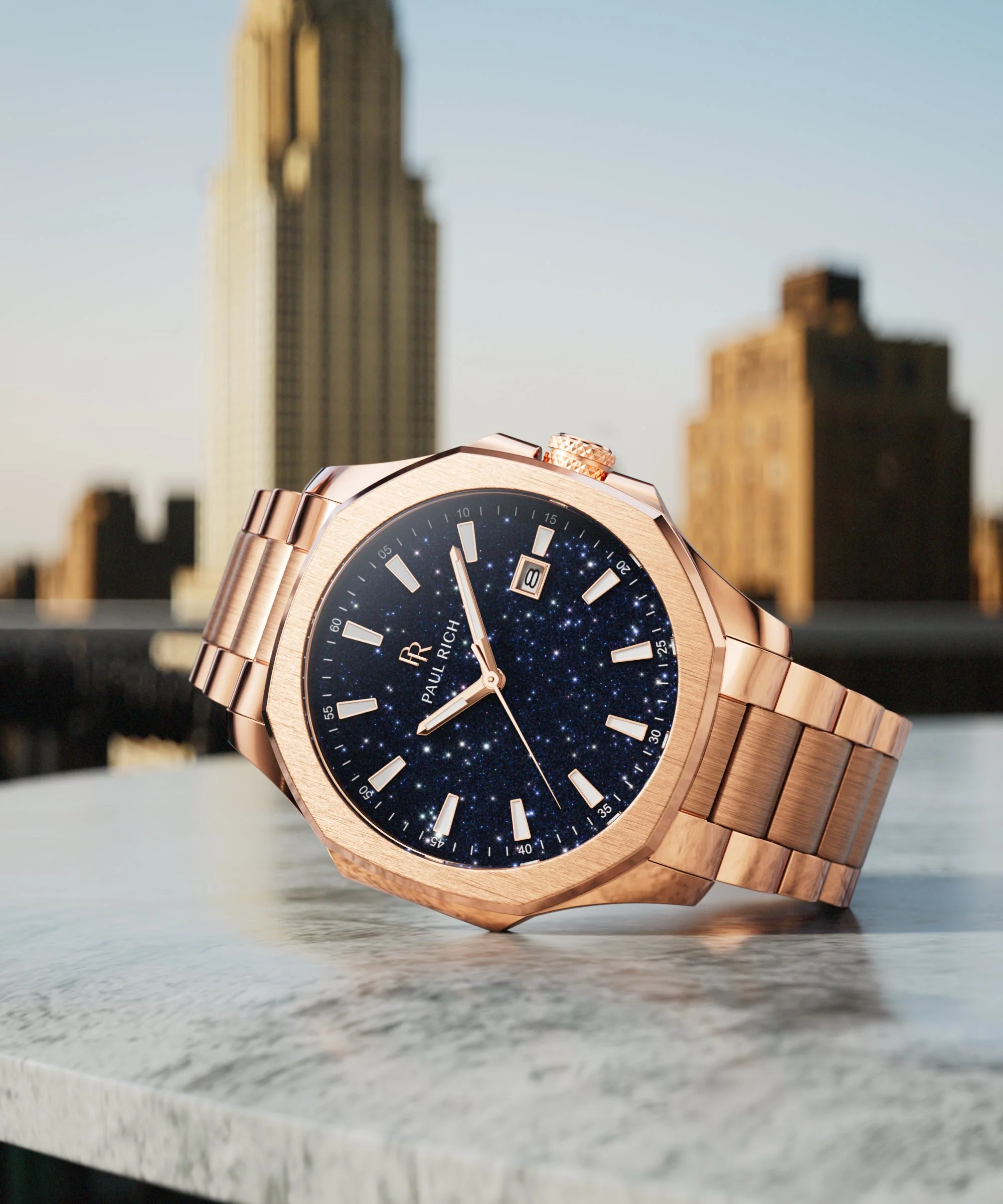 Mercer Regent - Aventurine Blue