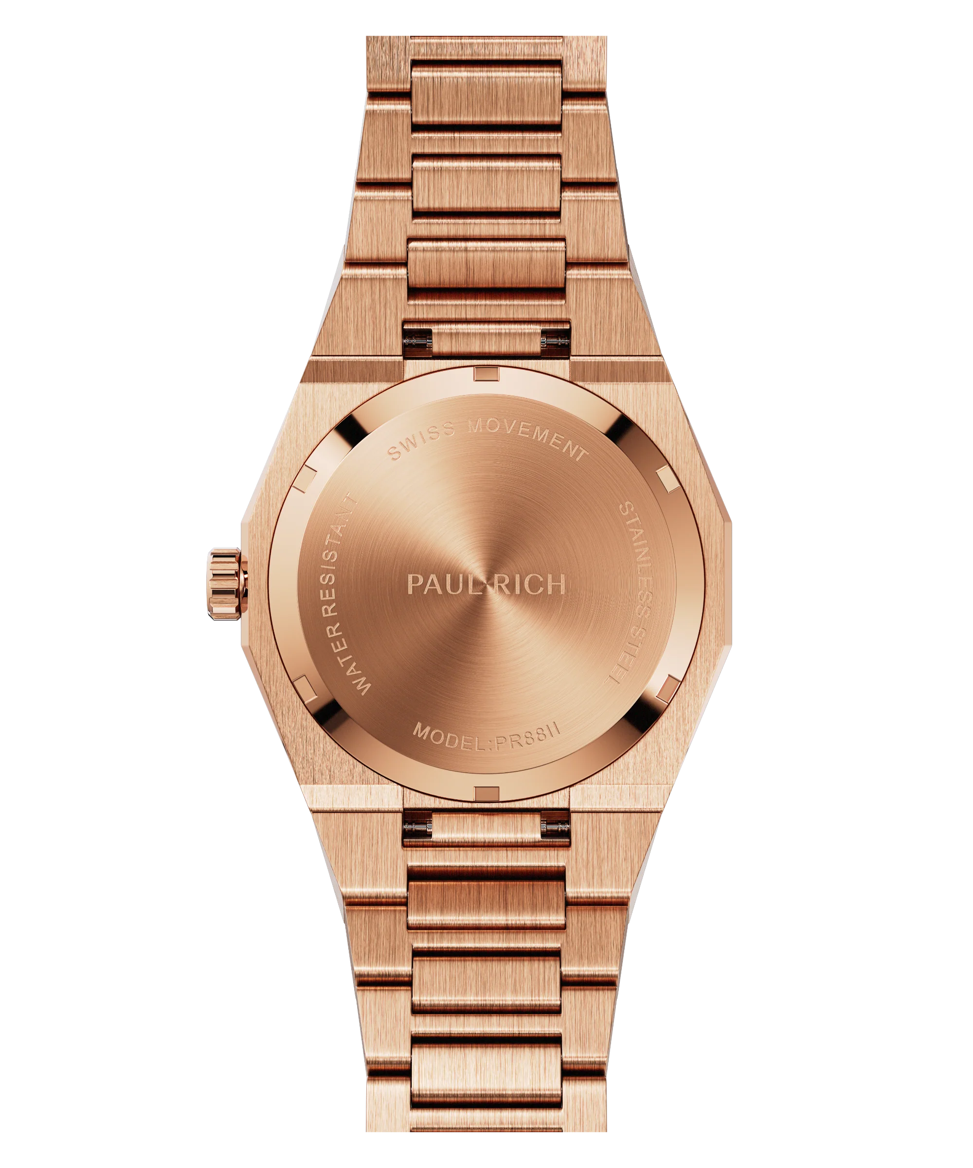 Moonphase Frosted Star Dust II Rose Gold