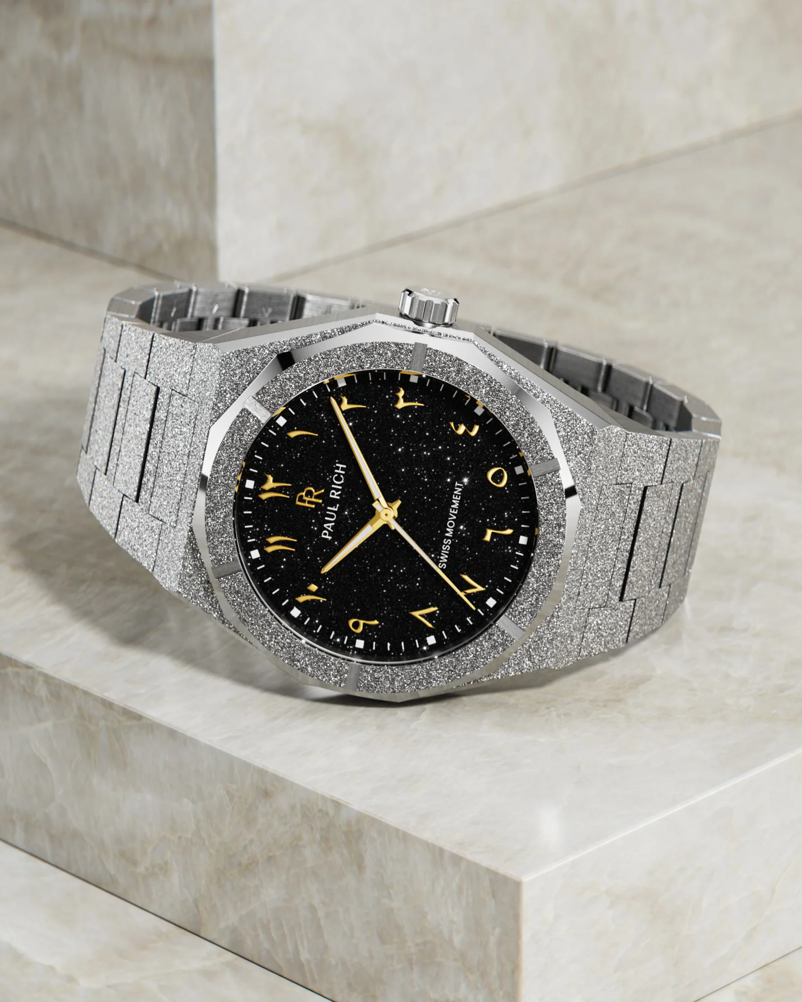 Frosted Star Dust II Gilded Mirage