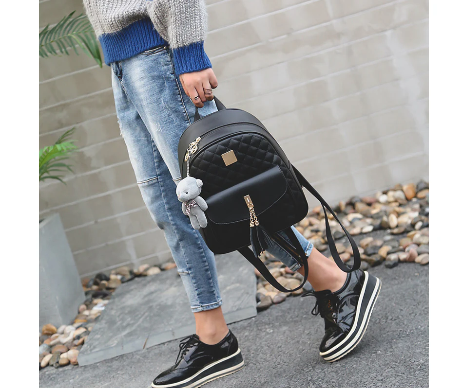 Bear Backpack For Girls (3 Pcs)