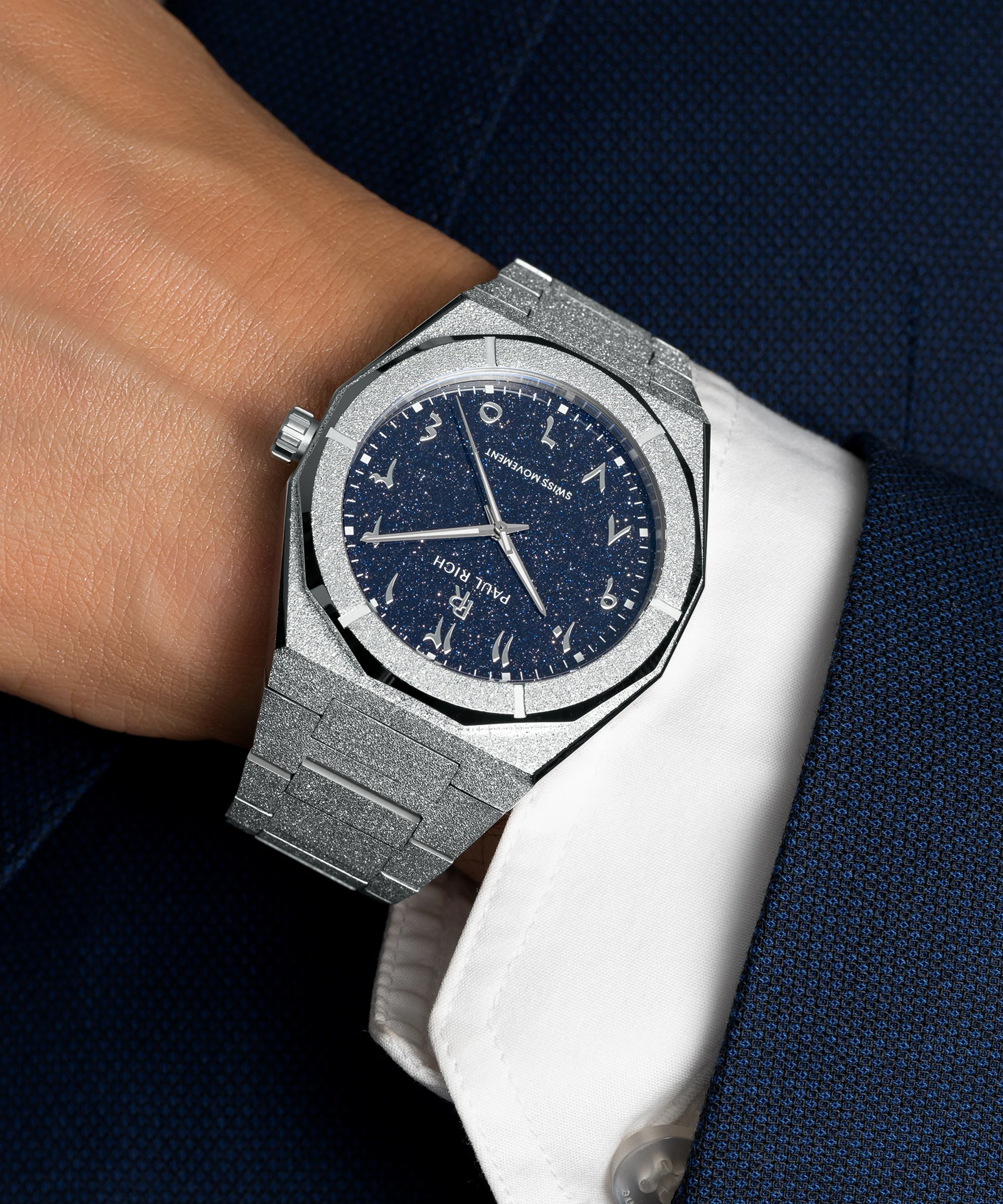 Frosted Star Dust II Silver Oasis