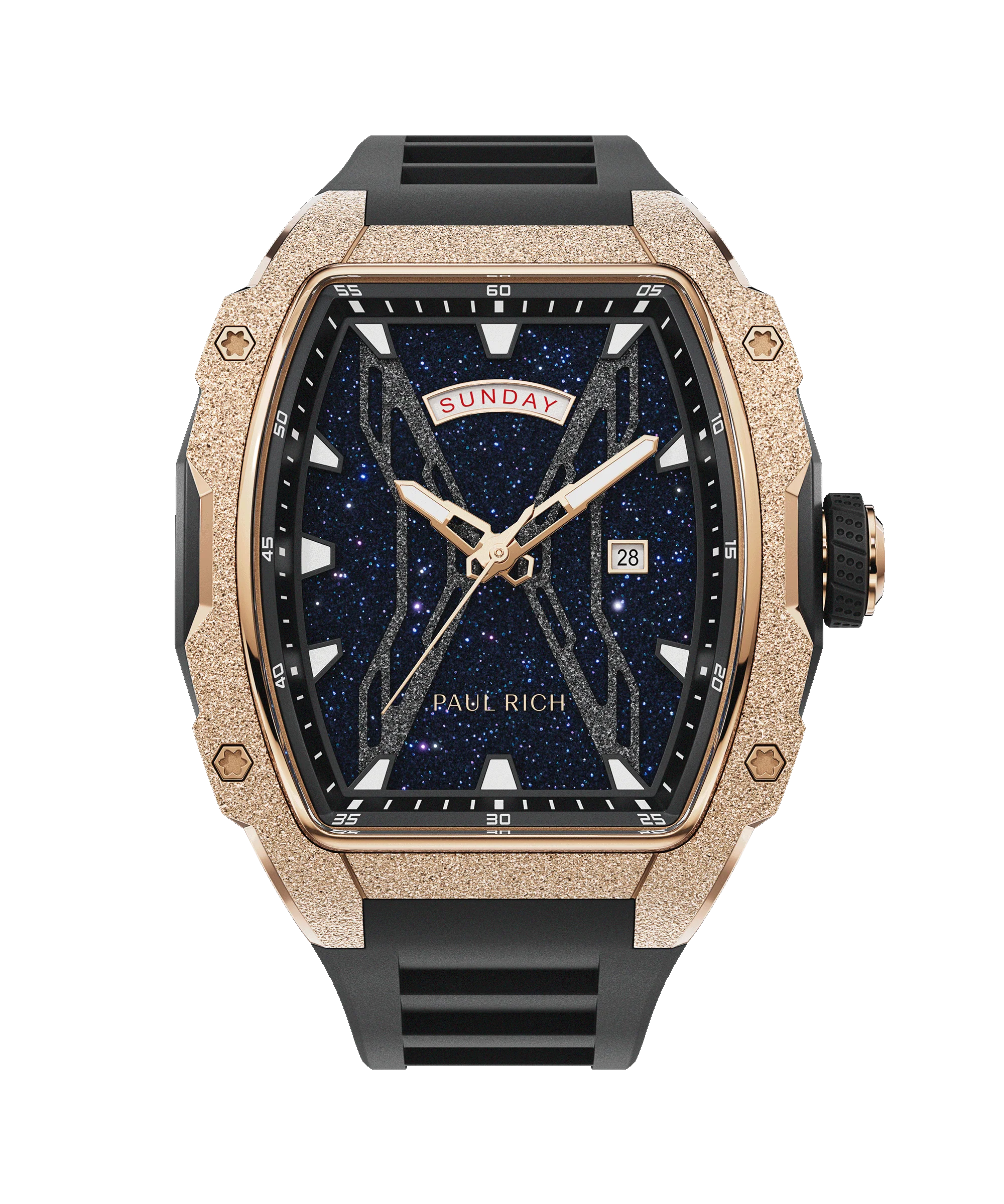 Astro Day & Date Eclipse Gold