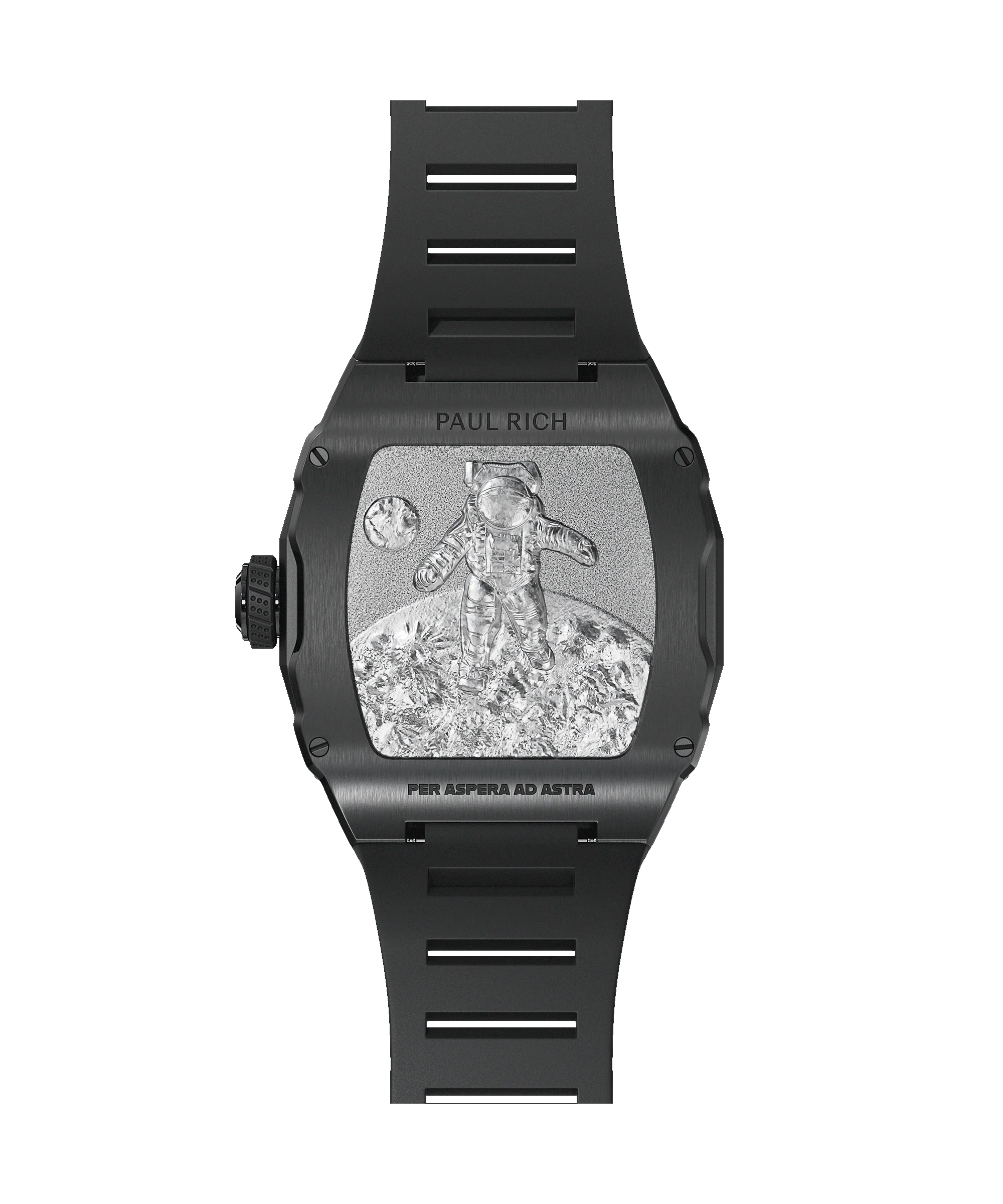 Astro Day & Date Galaxy Black