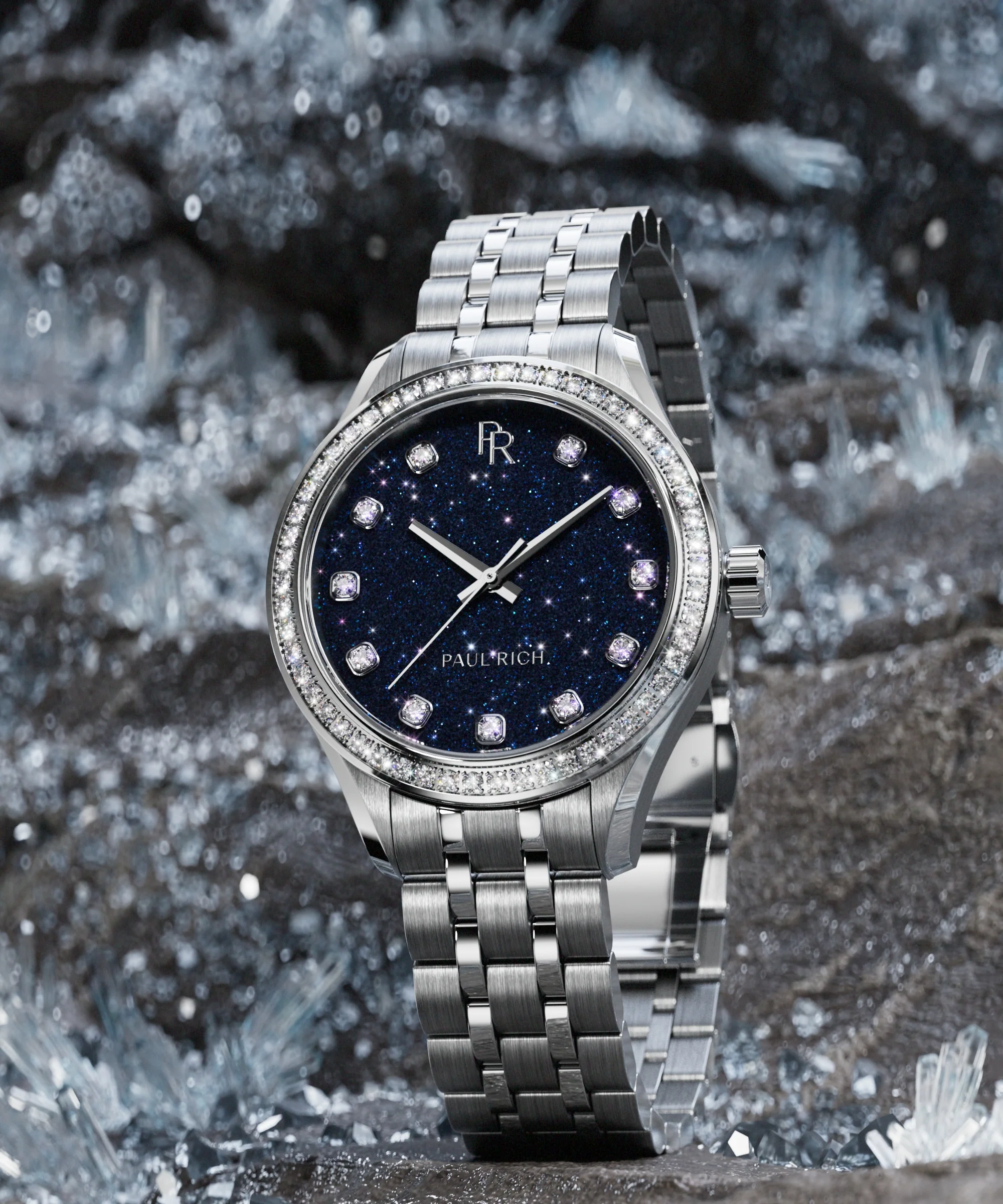 Crystelle - Silver Blue Aventurine