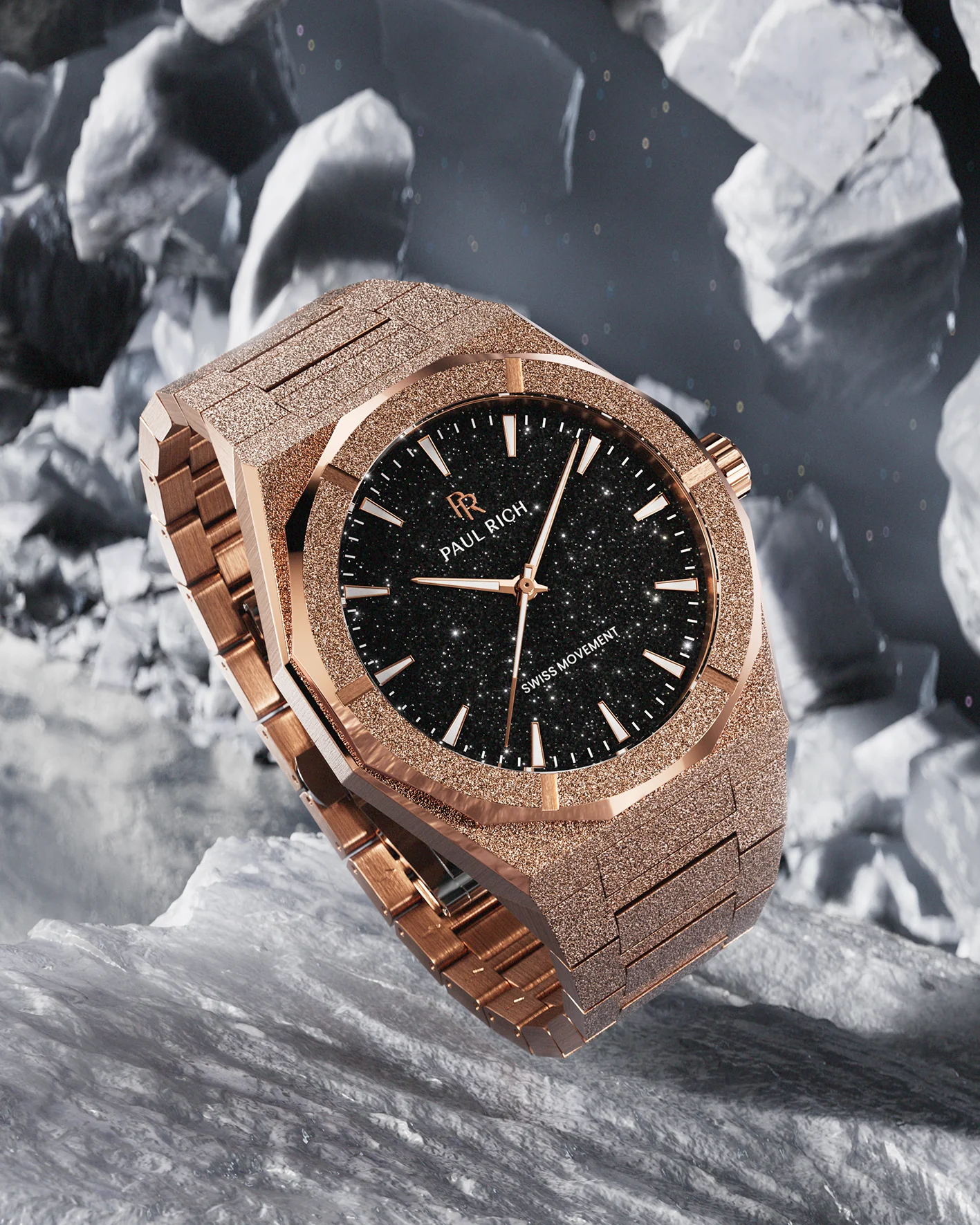 Frosted Star Dust II Void Rose Gold