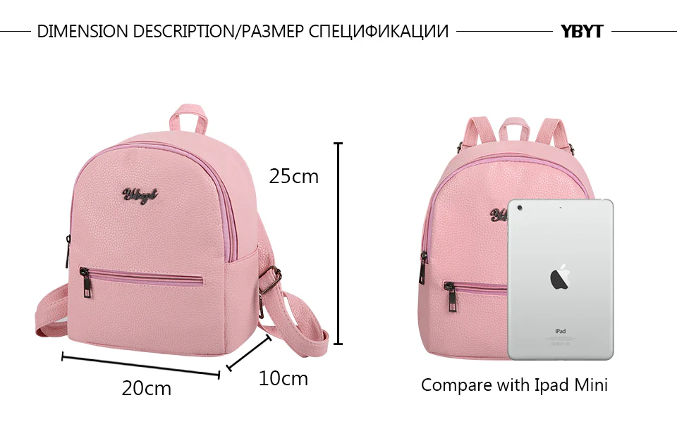 Preppy style backpack