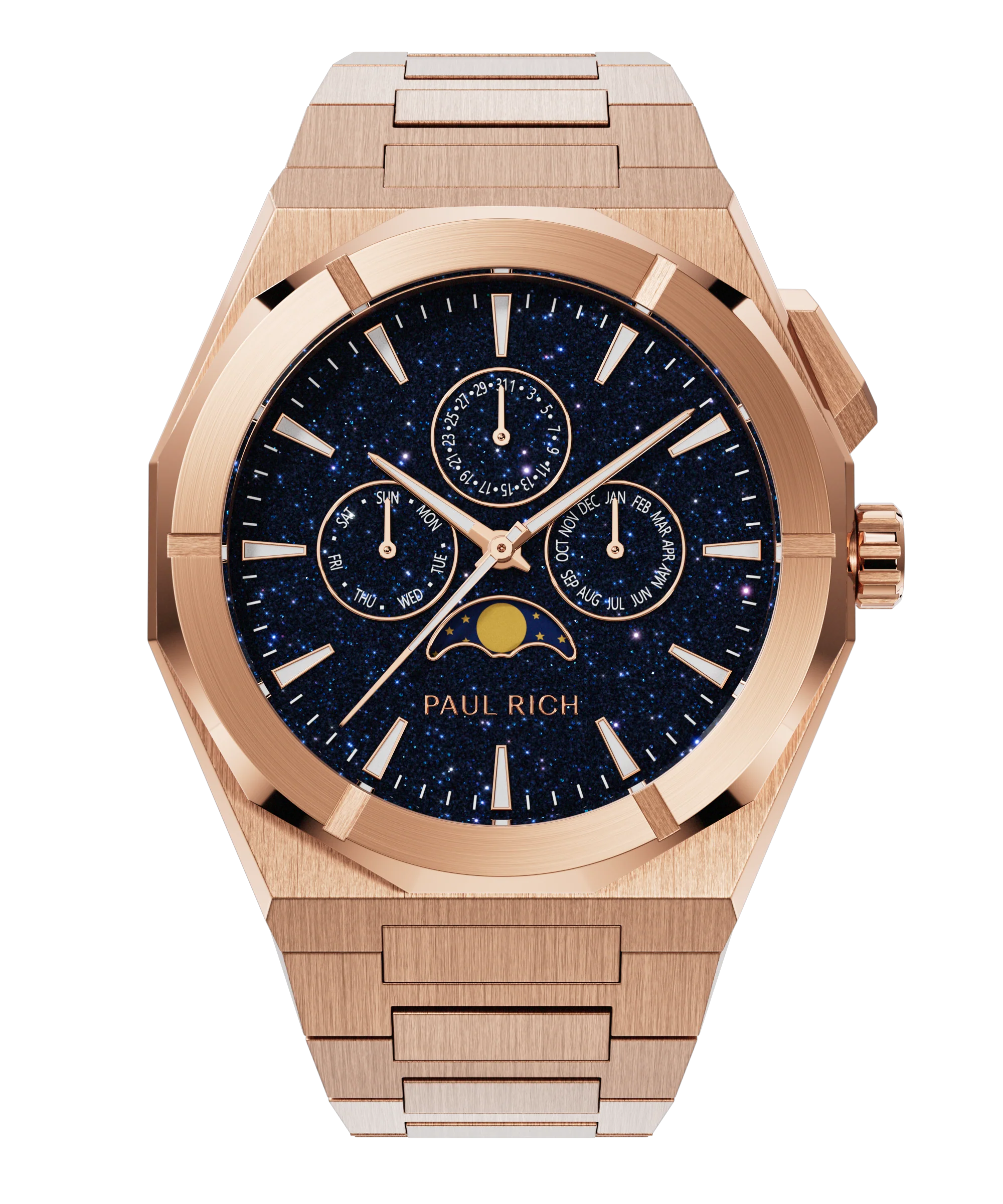 Moonphase Star Dust II Rose Gold