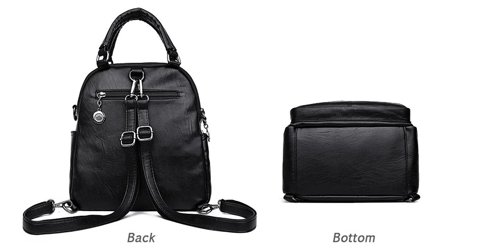 High Quality Woman's Leather Backpack