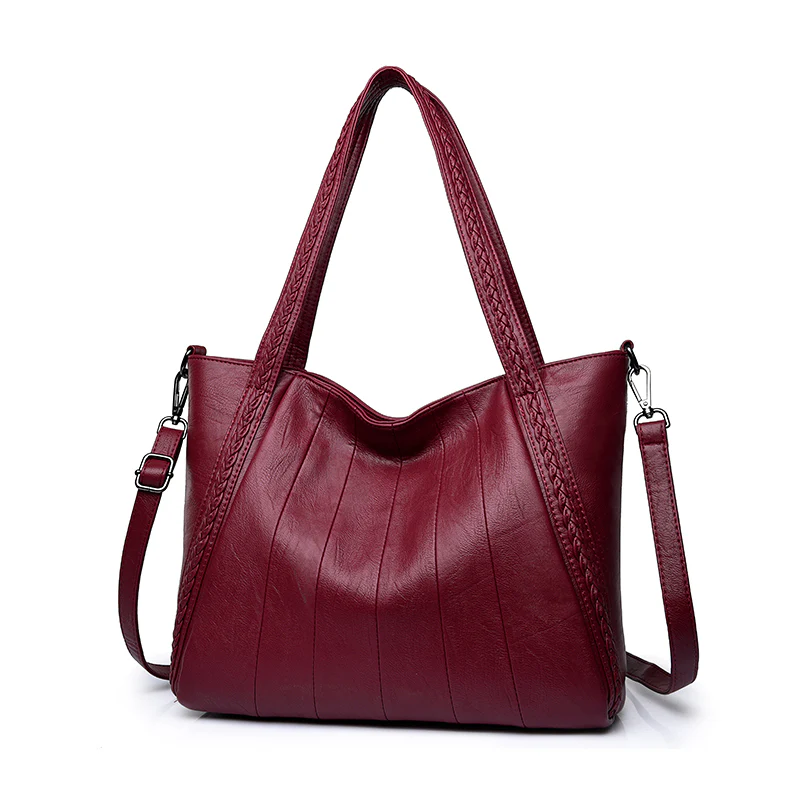 High Quality Vegan Leather Shoulder Bag