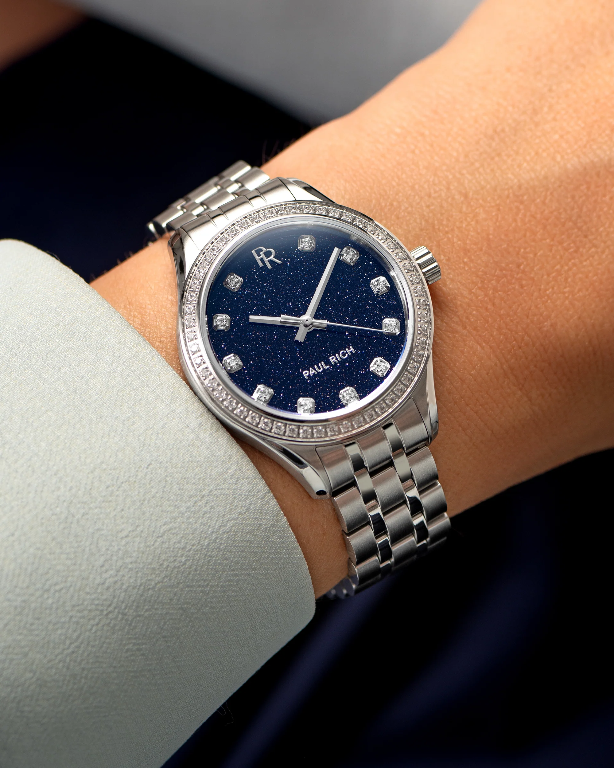 Crystelle - Silver Blue Aventurine