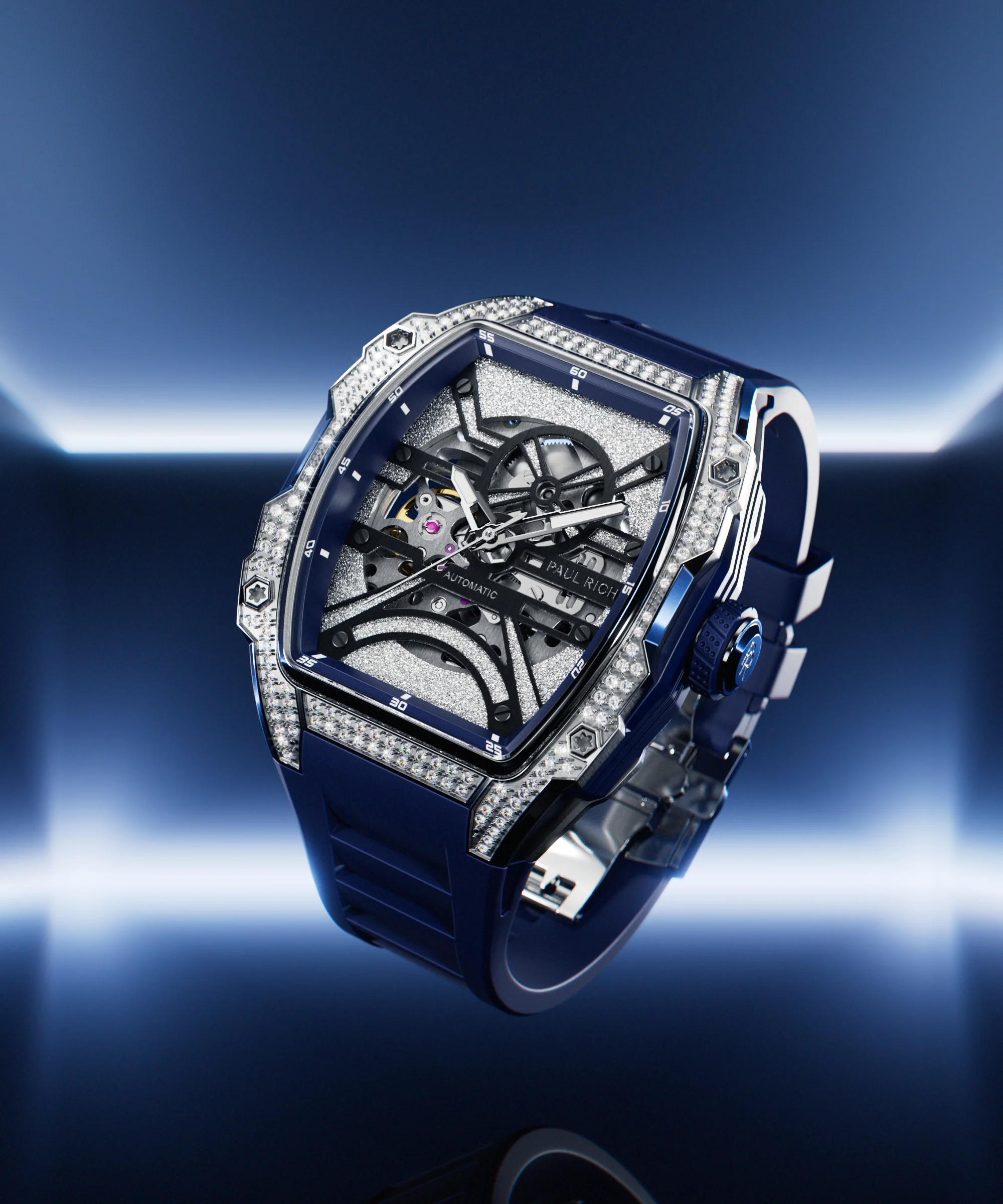 Diamond Astro Skeleton Lunar Silver
