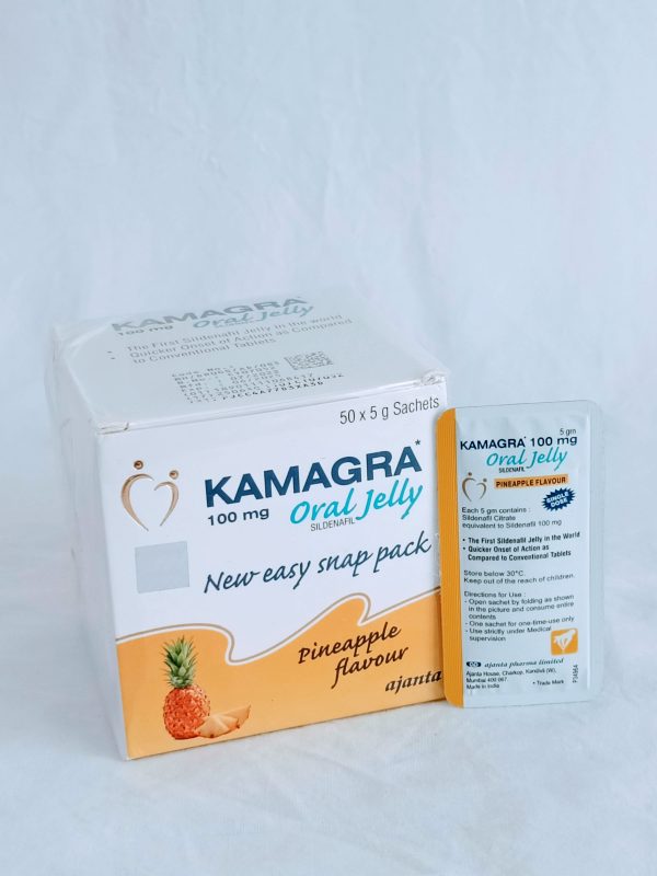 Kamagra Oral Jelly Pineapple Box 50 gel