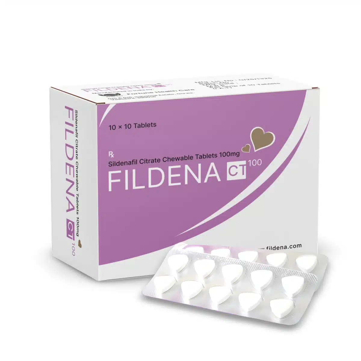 Fildena CT( Sildenafil Chewable Tablets )