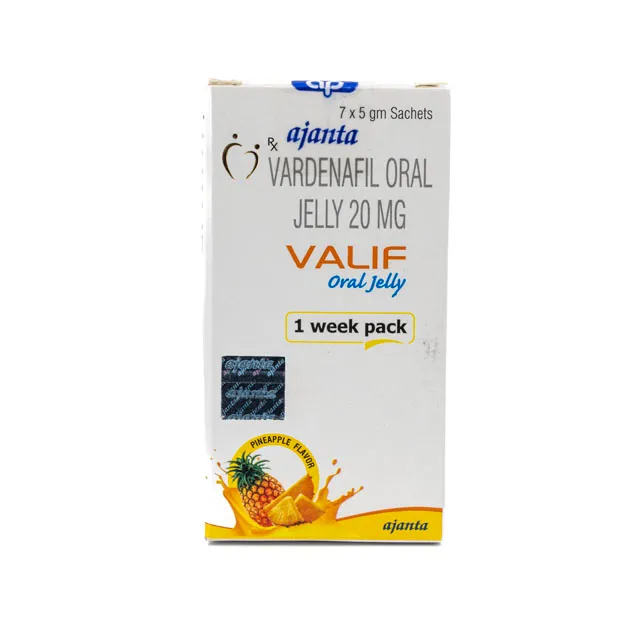 Valif Oral Jelly 20 mg (Vardenafil)