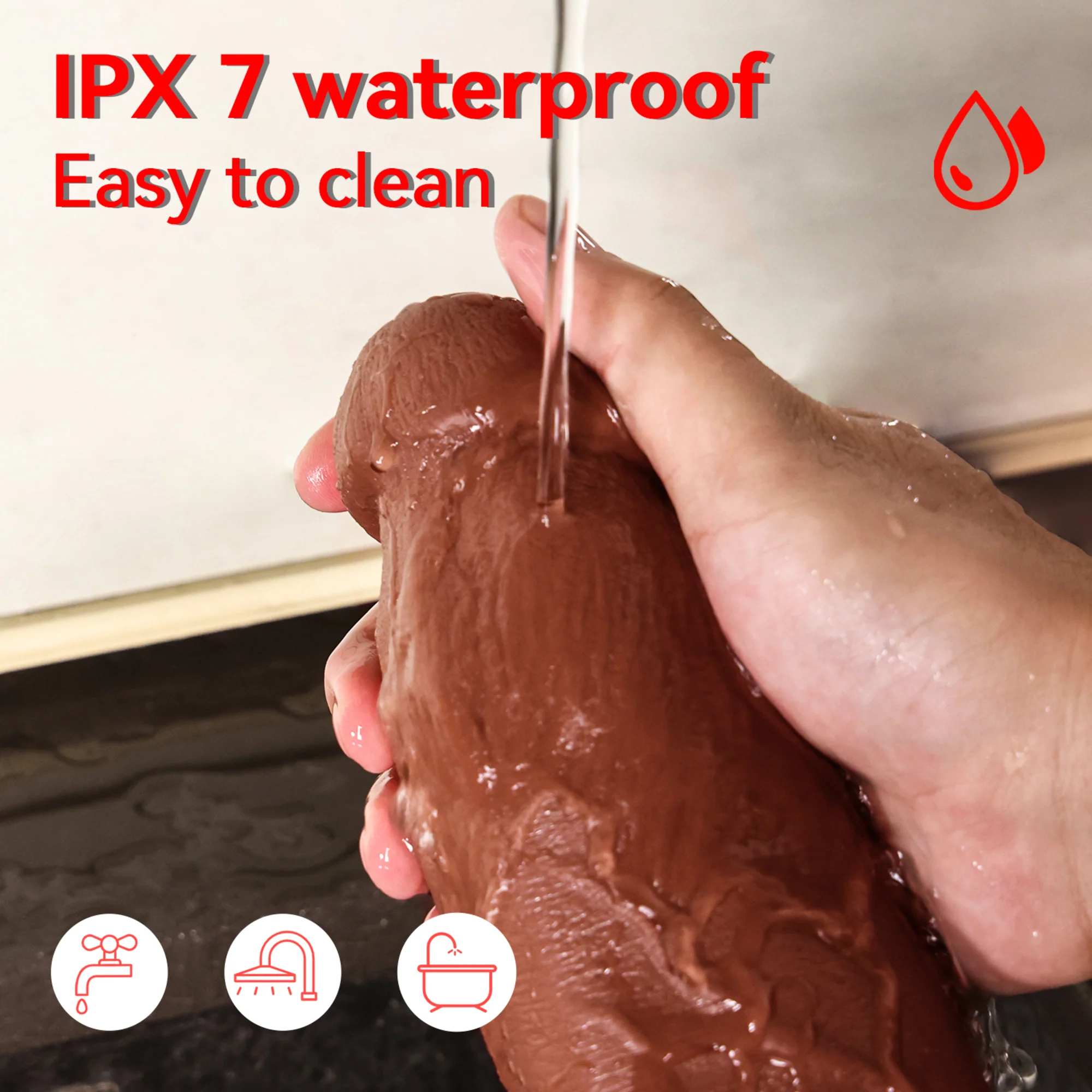 Thick Giant Huge Big Large Vibrating Dildo - Kauri