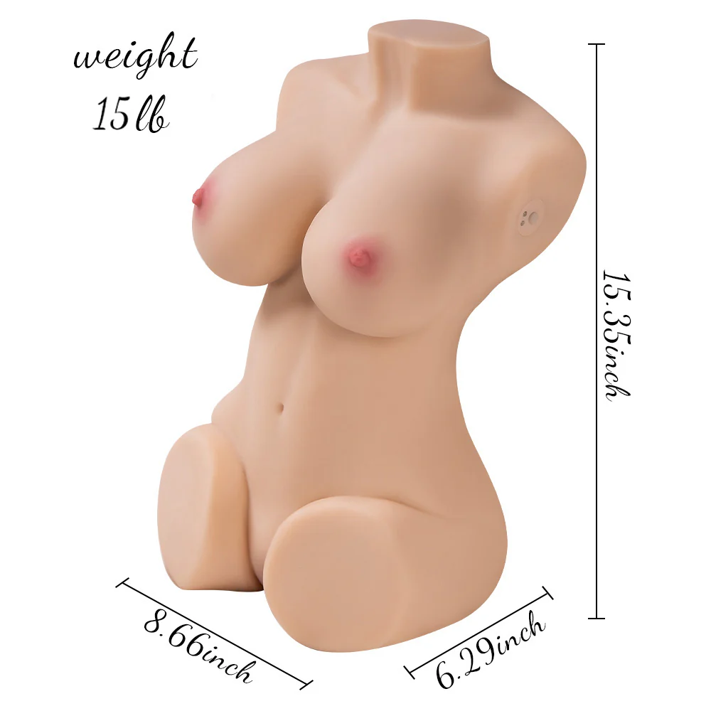 Sex Doll for Men Sucking & Vibrating Male Masturbator 15LB - Wendy