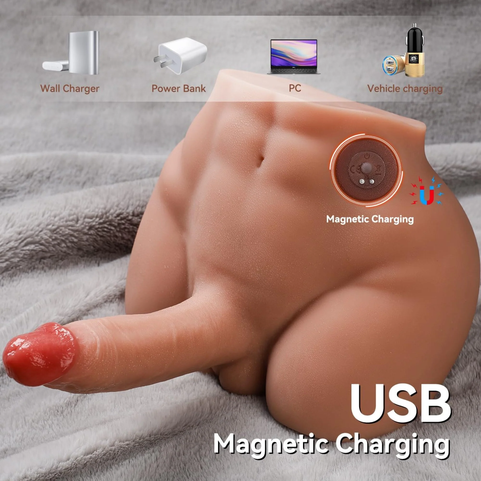 3D Male Sex Doll for Women 11LB - Pierre