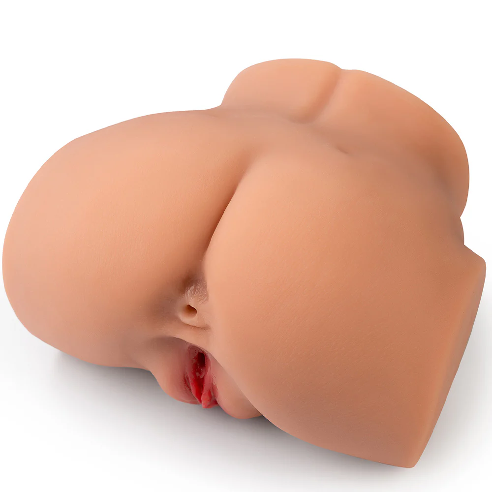 Vibrating Sex Doll Male Masturbator Pocket Pussy 10 Modes 5LB Soft Butt - Vicky