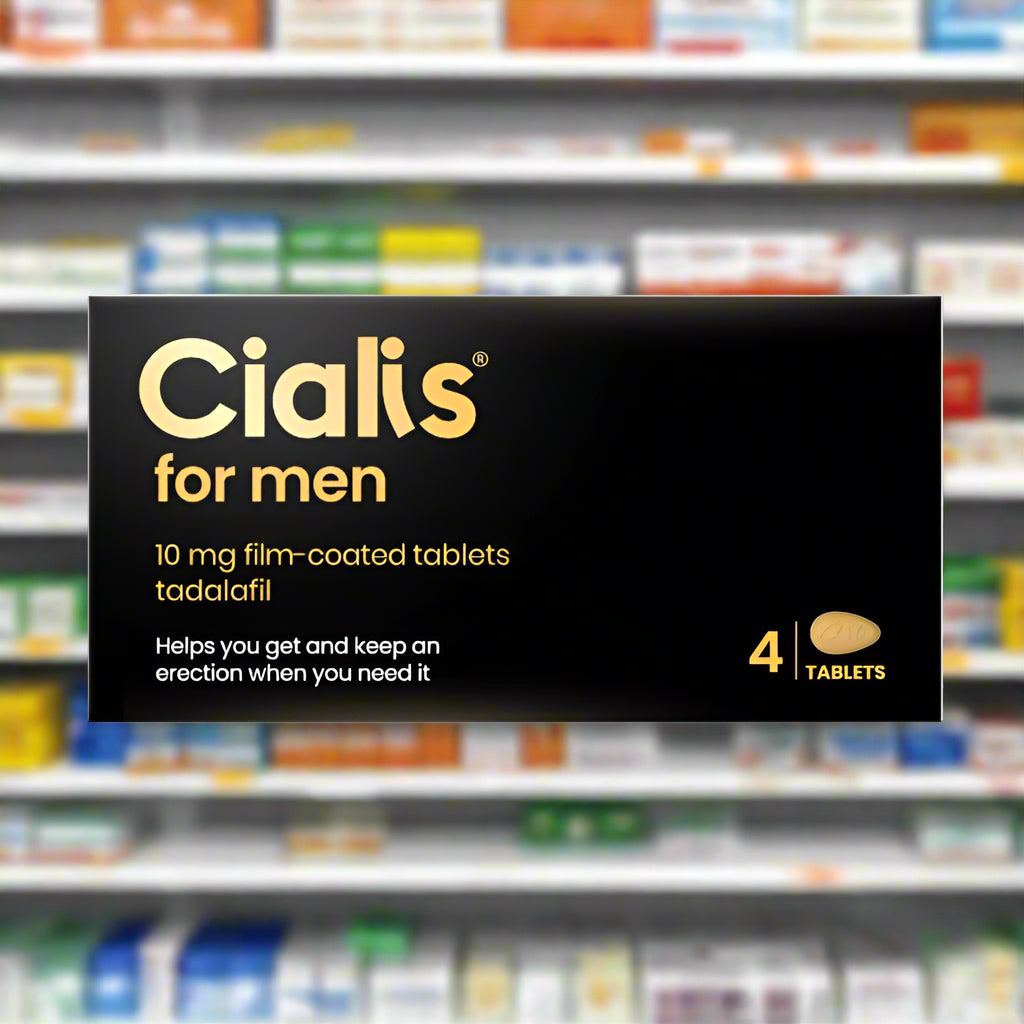 Black Cialis For Men 10MG 4 Pack (4TABS)