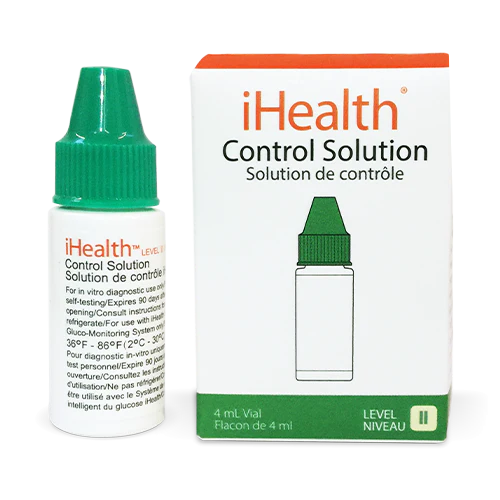 Control Solution for iHealth Glucose Meter