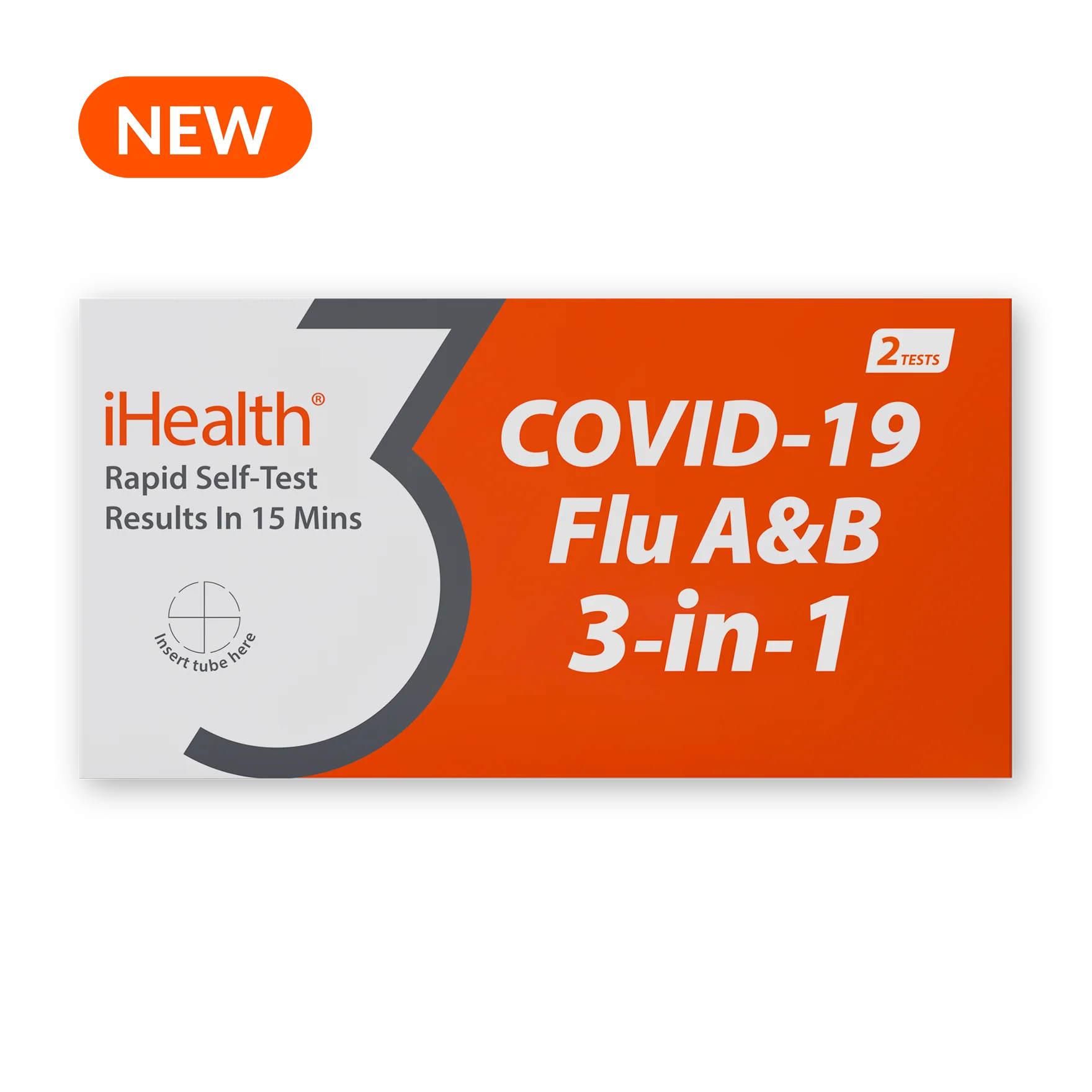 iHealth Flu A&B/COVID-19 3-in-1 Rapid Test