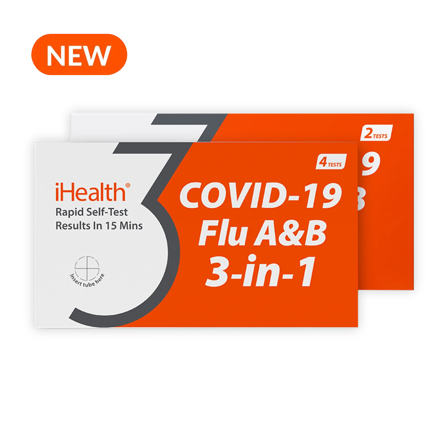 iHealth Flu A&B/COVID-19 3-in-1 Rapid Test