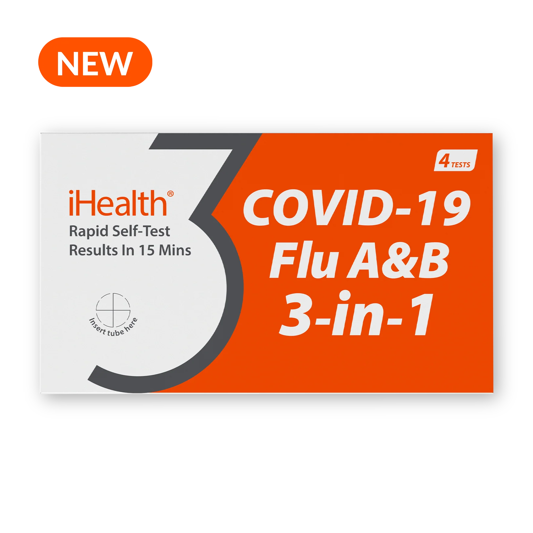 iHealth Flu A&B/COVID-19 3-in-1 Rapid Test