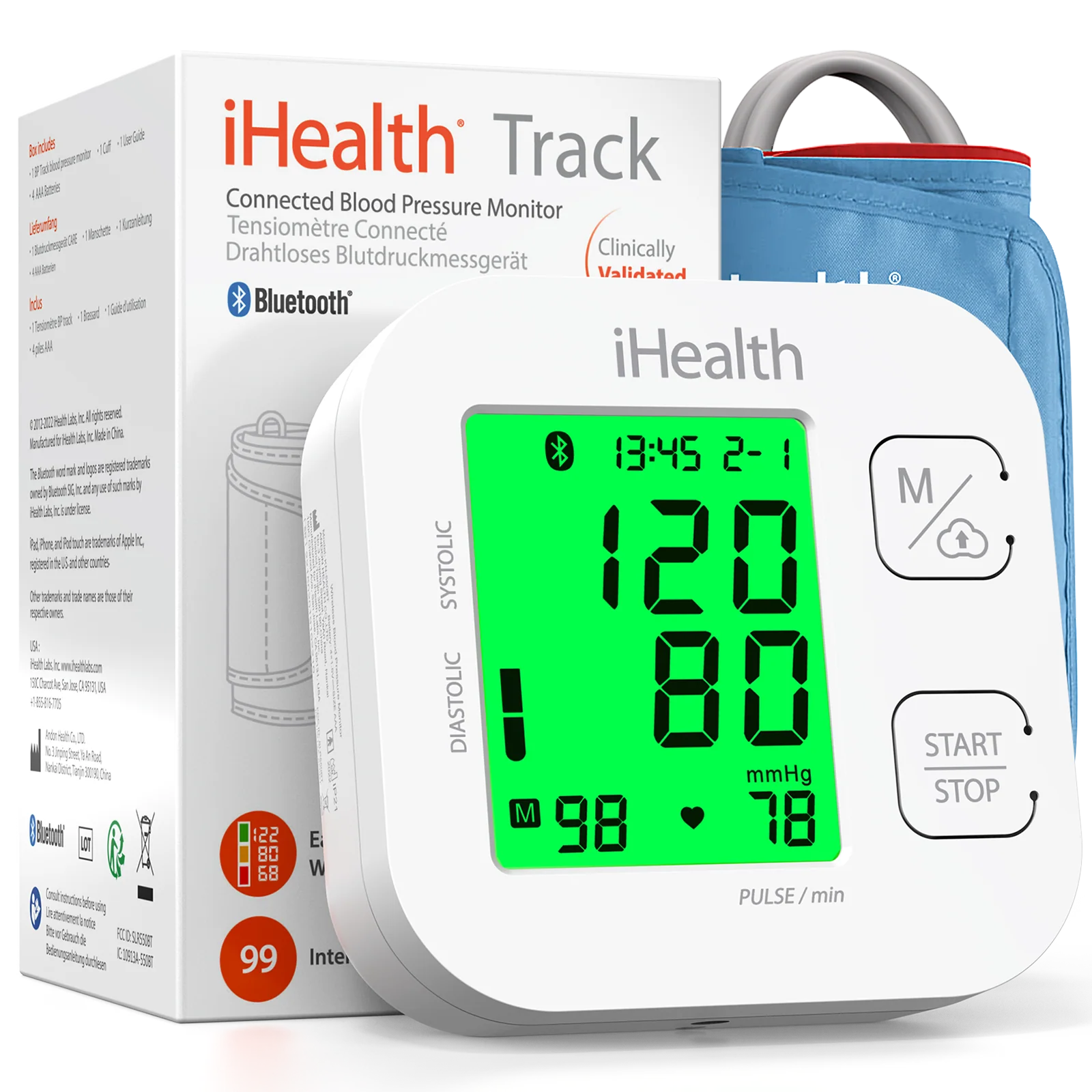 iHealth Track Blood Pressure Monitor
