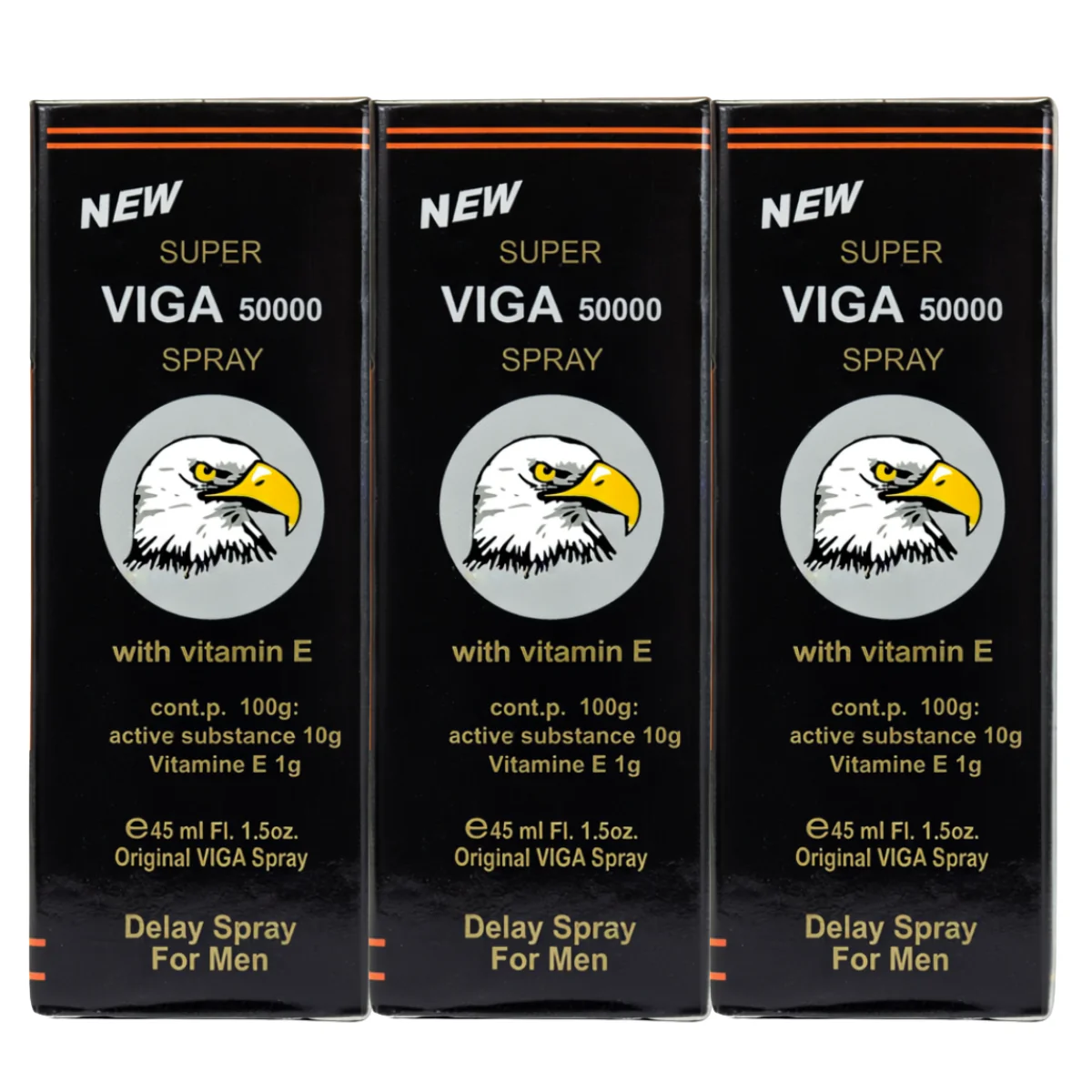 Super VIGA 50000 Delay Spray 45ml (3 Pack)