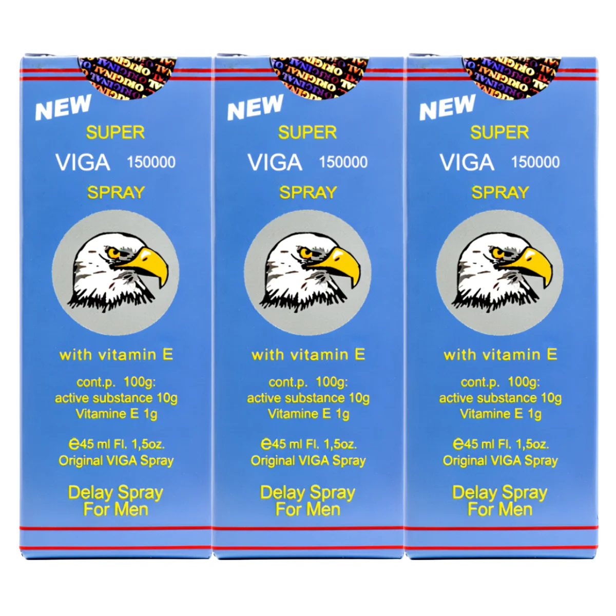 Super VIGA 150000 Delay Spray 45ml (3 Pack)