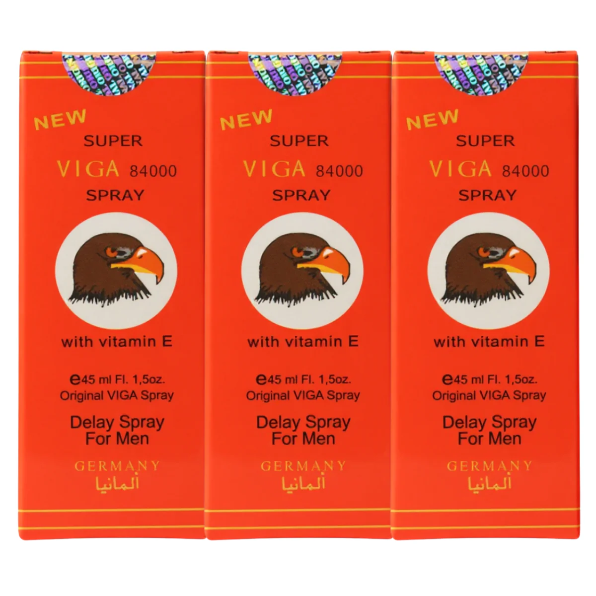 Super VIGA 84000 Delay Spray 45ml (3 Pack)