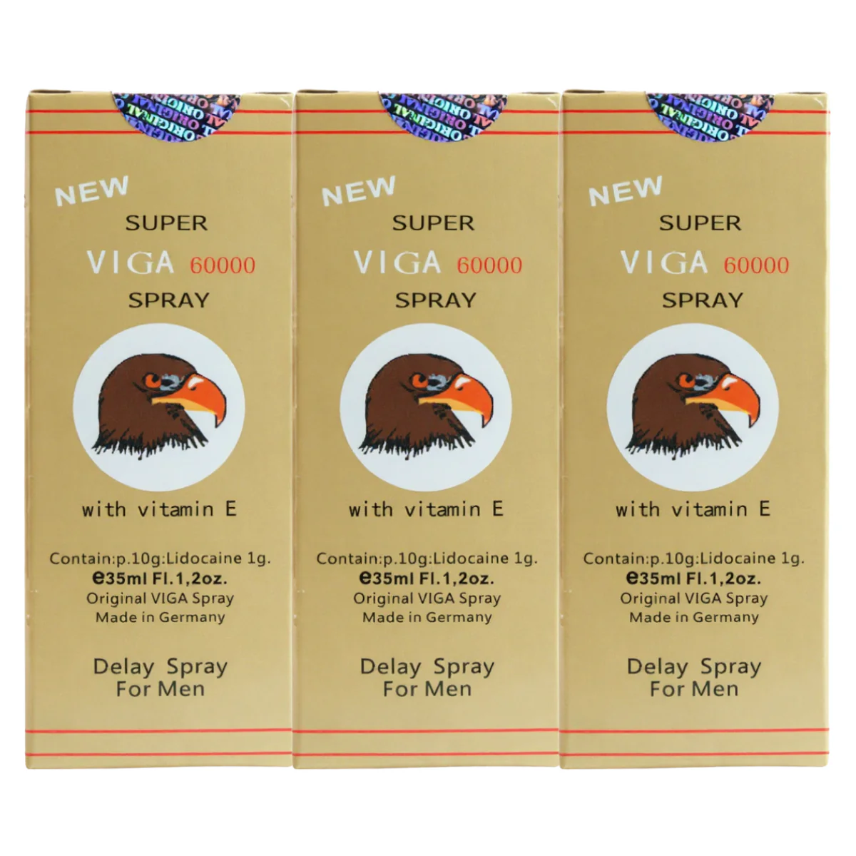 Super VIGA 60000 Delay Spray 45ml (3 Pack)