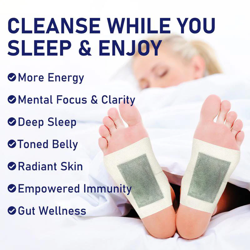 Skavix™ Deep Relaxing Foot Patches  – Soothe Tired Feet, Relieve Stress, Promote Relaxation & Better Sleep